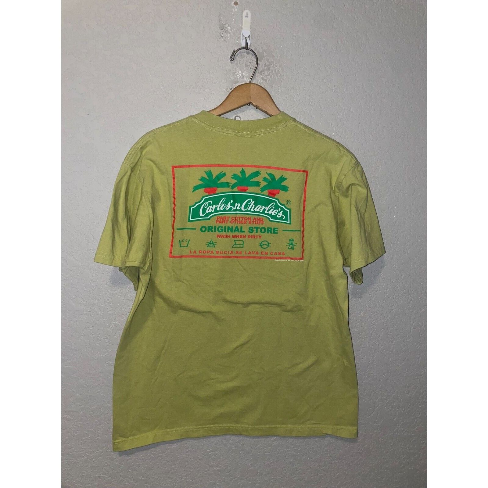 Vintage Vintage Carlos N Charlies Shirt Original Store Tee VTG 90s L Size US L / EU 52-54 / 3 - 1 Thumbnail