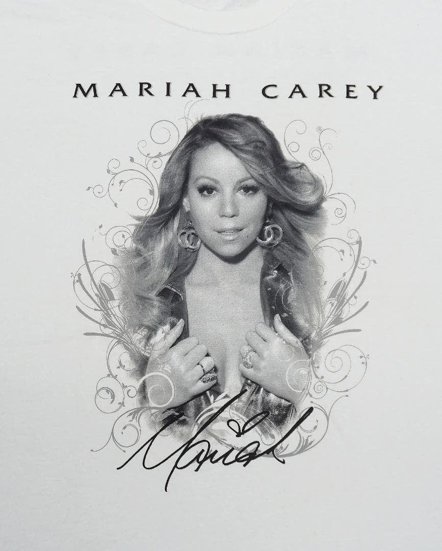 Band Tees 00's Mariah Carey ツアー Tシャツ Size US M / EU 48-50 / 2 - 2 Thumbnail