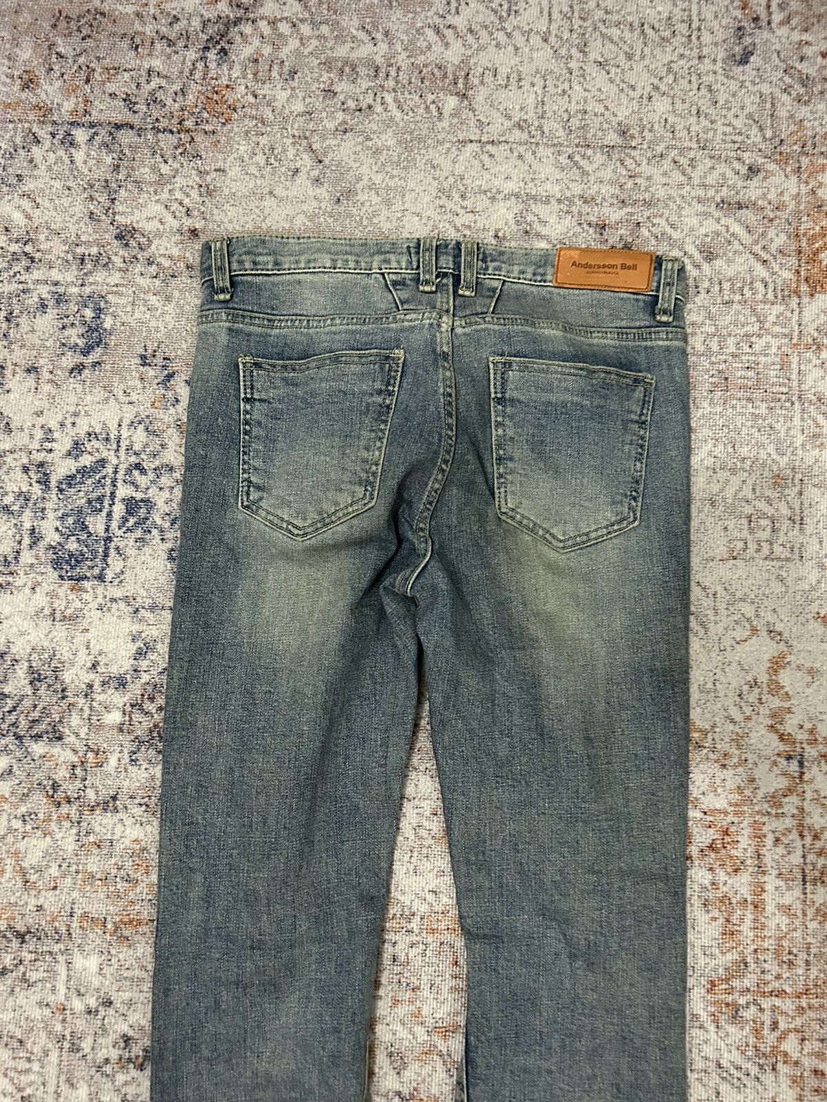 Andersson Bell Anderson Bell Scandinavia Distressed Buttom zipper Jeans Size US 29 - 10 Thumbnail