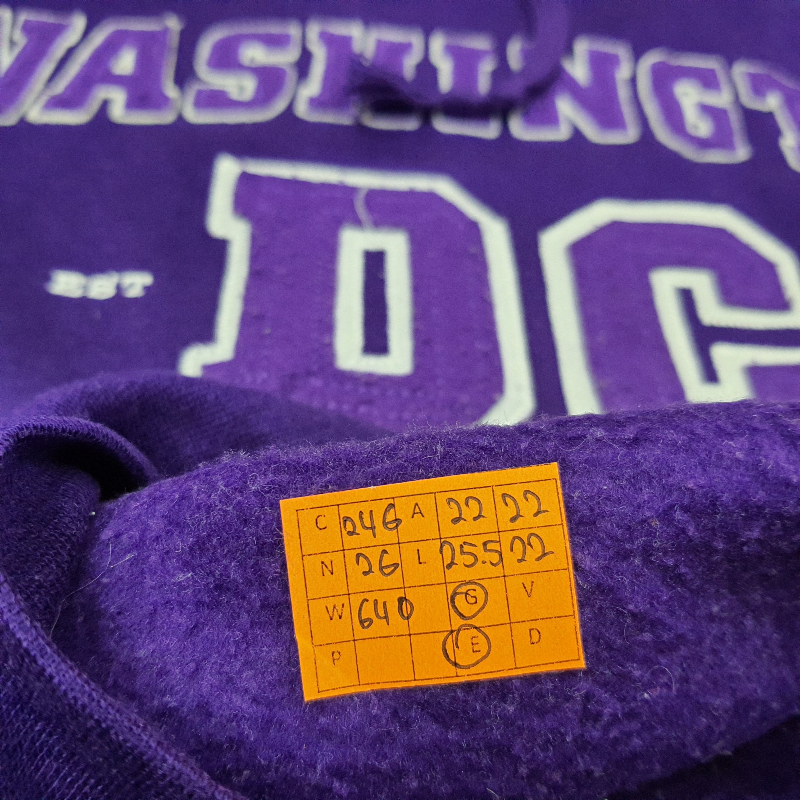 DC Vintage DC Washington United State Capital Hoodie C246N26 Size US M / EU 48-50 / 2 - 7 Thumbnail