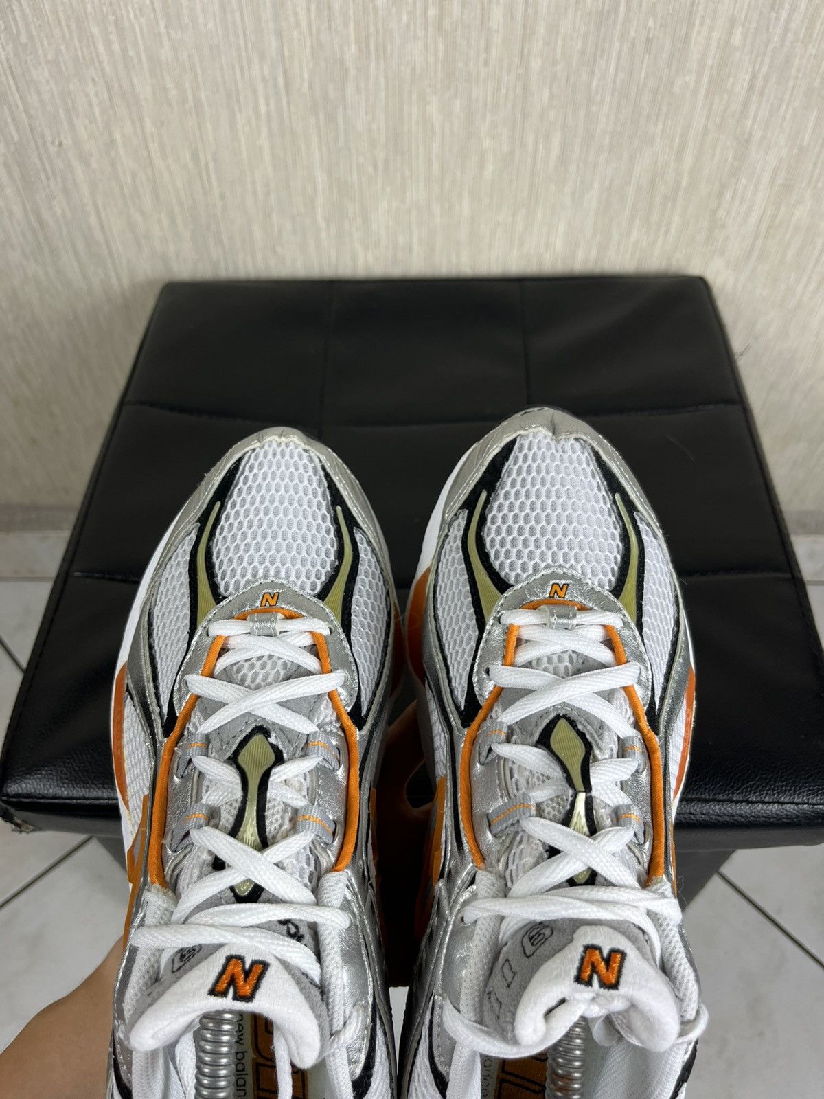 New Balance × Vintage Vintage New Balance 911 retro silver classic shoes sneakers Size US 9 / EU 42 - 12 Thumbnail