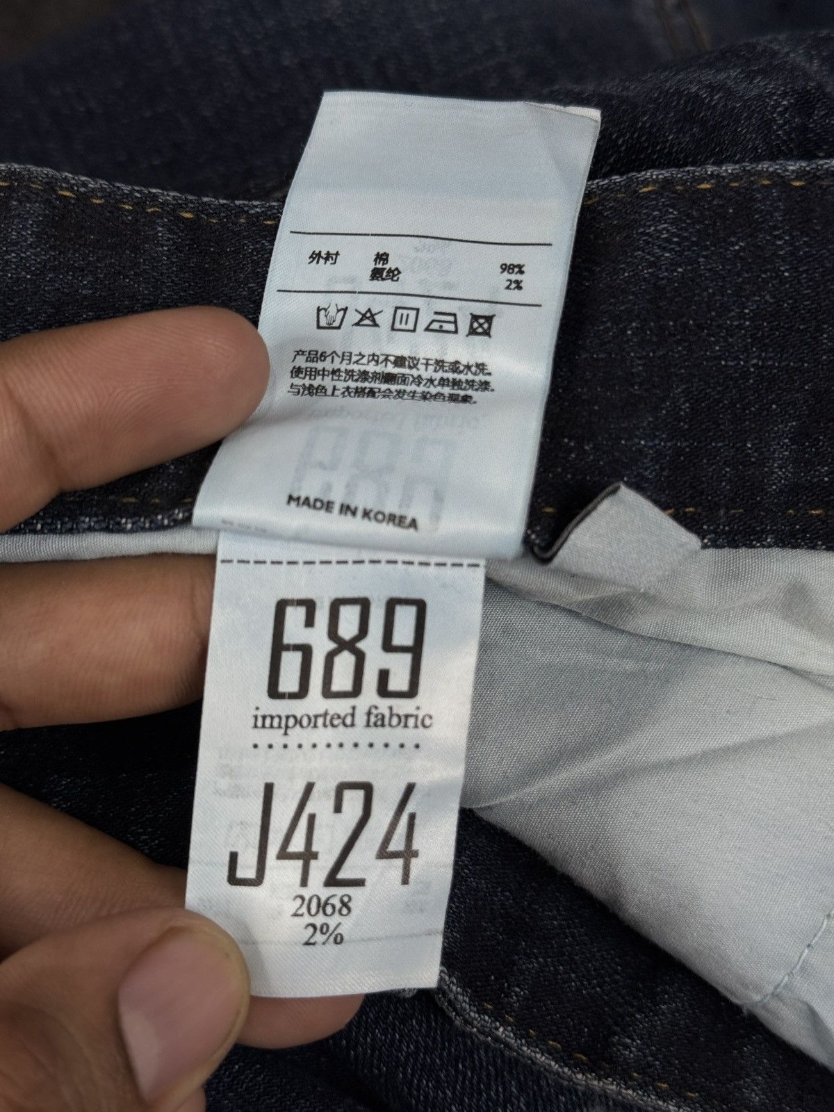 PLAC Plac denim blue jeans pant Size US 34 / EU 50 - 7 Thumbnail