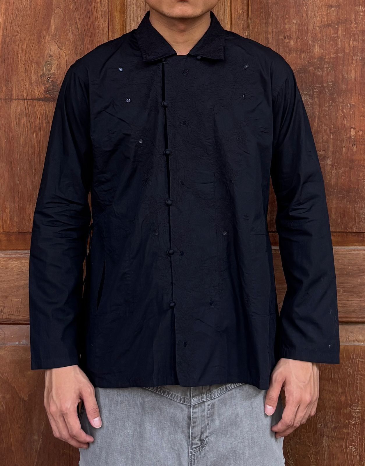 Issey Miyake FREE TAX! HAAT Embroidery Floral Laces Shirt - Medium Size US M / EU 48-50 / 2 - 11 Thumbnail