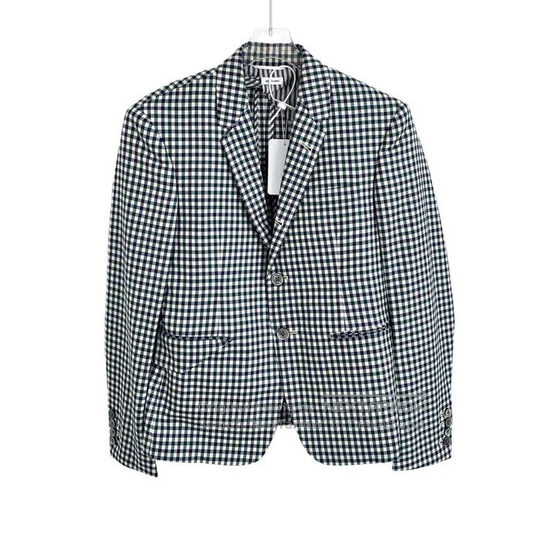 Thom Browne Thom Browne Color Block Wool Lapel Single Breasted Jacket Size US XS / EU 42 / 0 - 1 Thumbnail