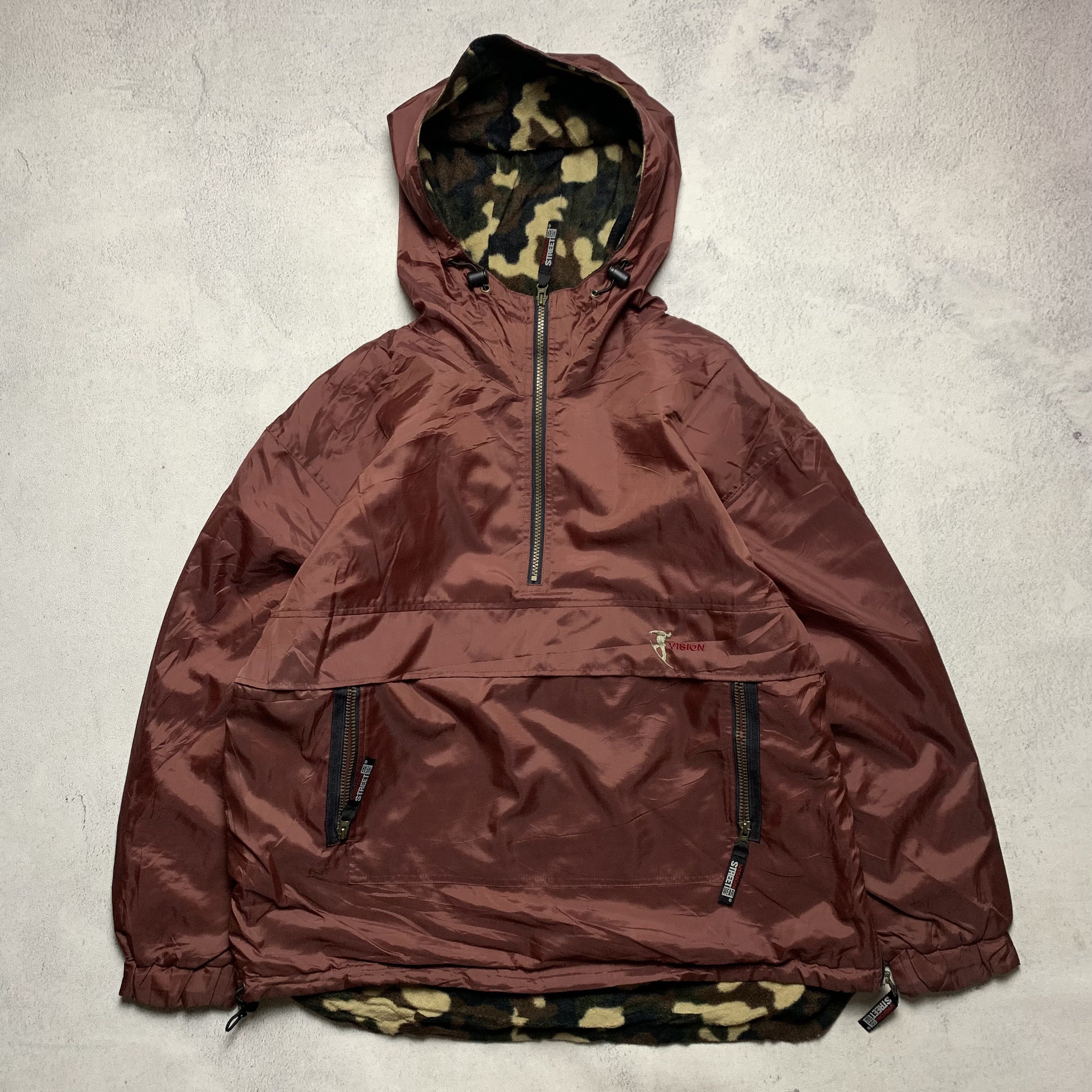 Vision Streetwear Vintage Vision Streetwear Jacket Halfzip Anorak Size US L / EU 52-54 / 3 - 2 Thumbnail