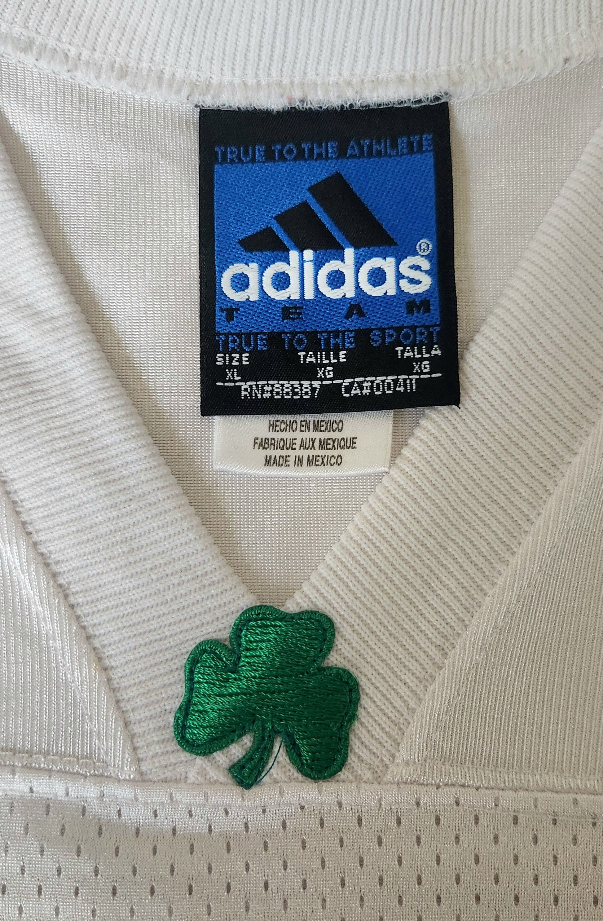 NOTRE DAME Adidas Vintage #3 JOE MONTANA Authentic Jersey XL