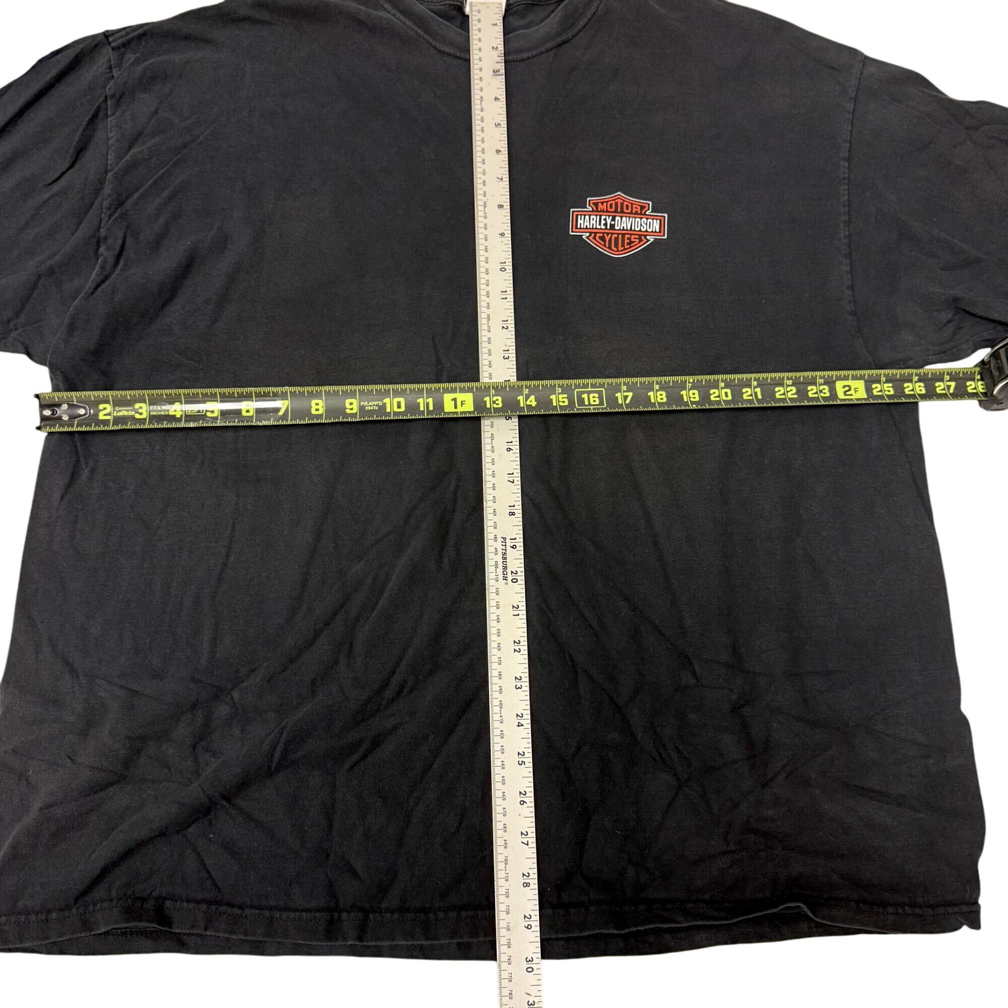 Harley Davidson H-D Historic CHUNKY RIVER CONFEDERATE SOLDIER Biker Shirt 3X Size US XXL / EU 58 / 5 - 4 Thumbnail