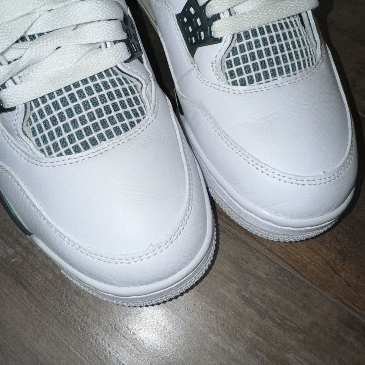 Jordan Brand Jordan 4 ‘oxidized green’ Size US 9.5 / EU 42-43 - 3 Thumbnail