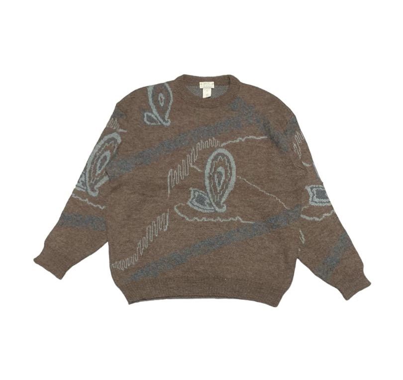 Vintage Wool knitwear Sweater Hype Color Angel Moreau