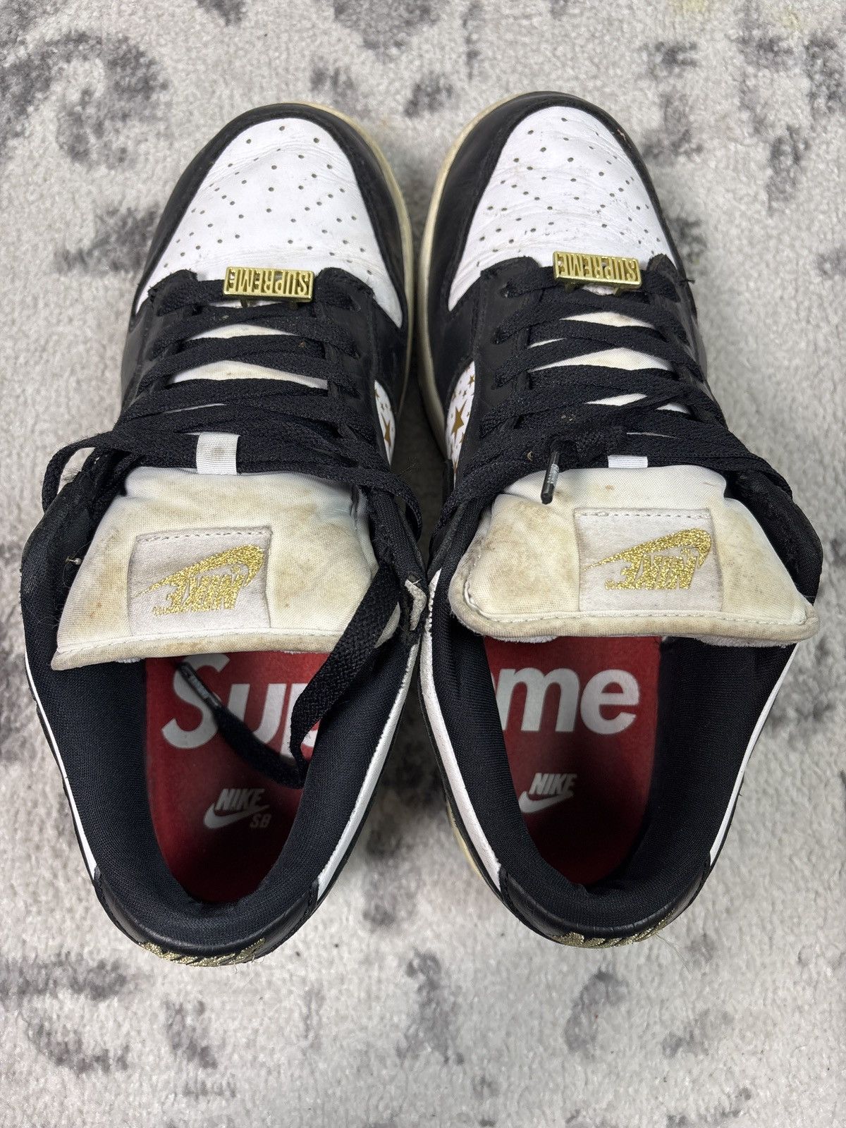 Nike × Supreme NIKE X SUPREME “PANDA” DUNK Size US 9 / EU 42 - 5 Thumbnail