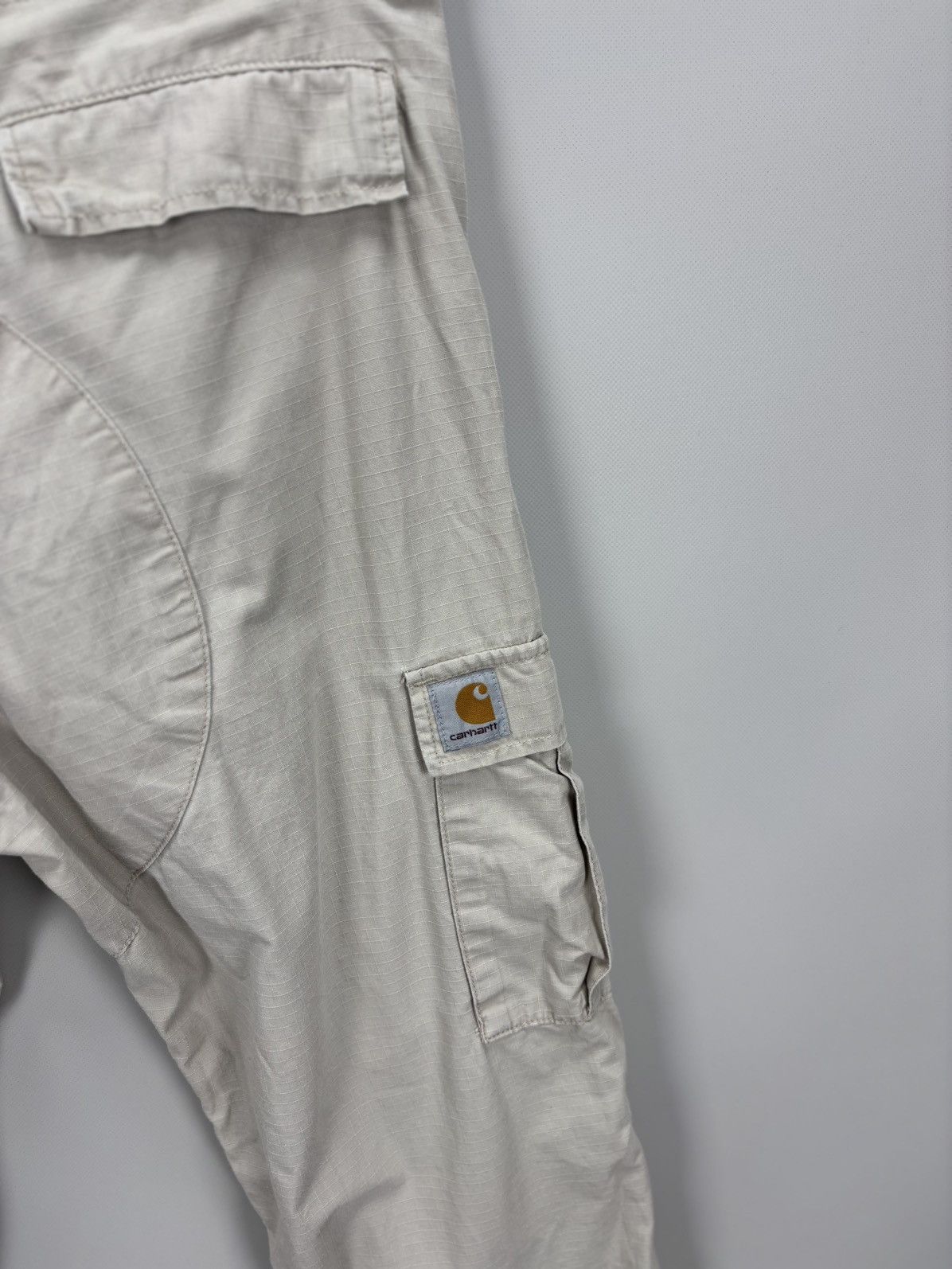 Carhartt Mens cargo pants Carhartt Size 31x32 Color Beige Size US 31 - 9 Thumbnail