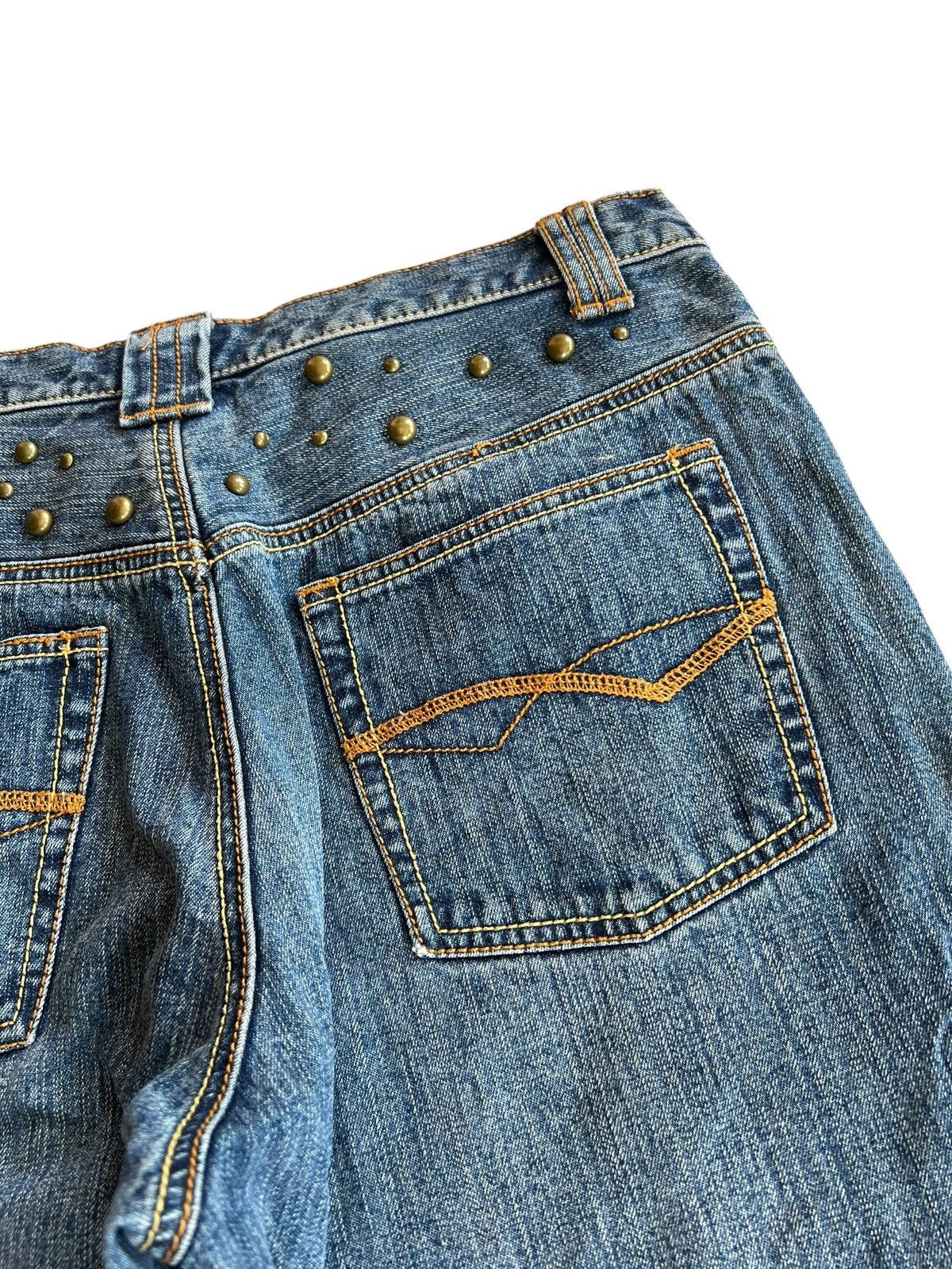 Japanese Brand Amore Puro Distress Jean Size US 32 / EU 48 - 12 Thumbnail