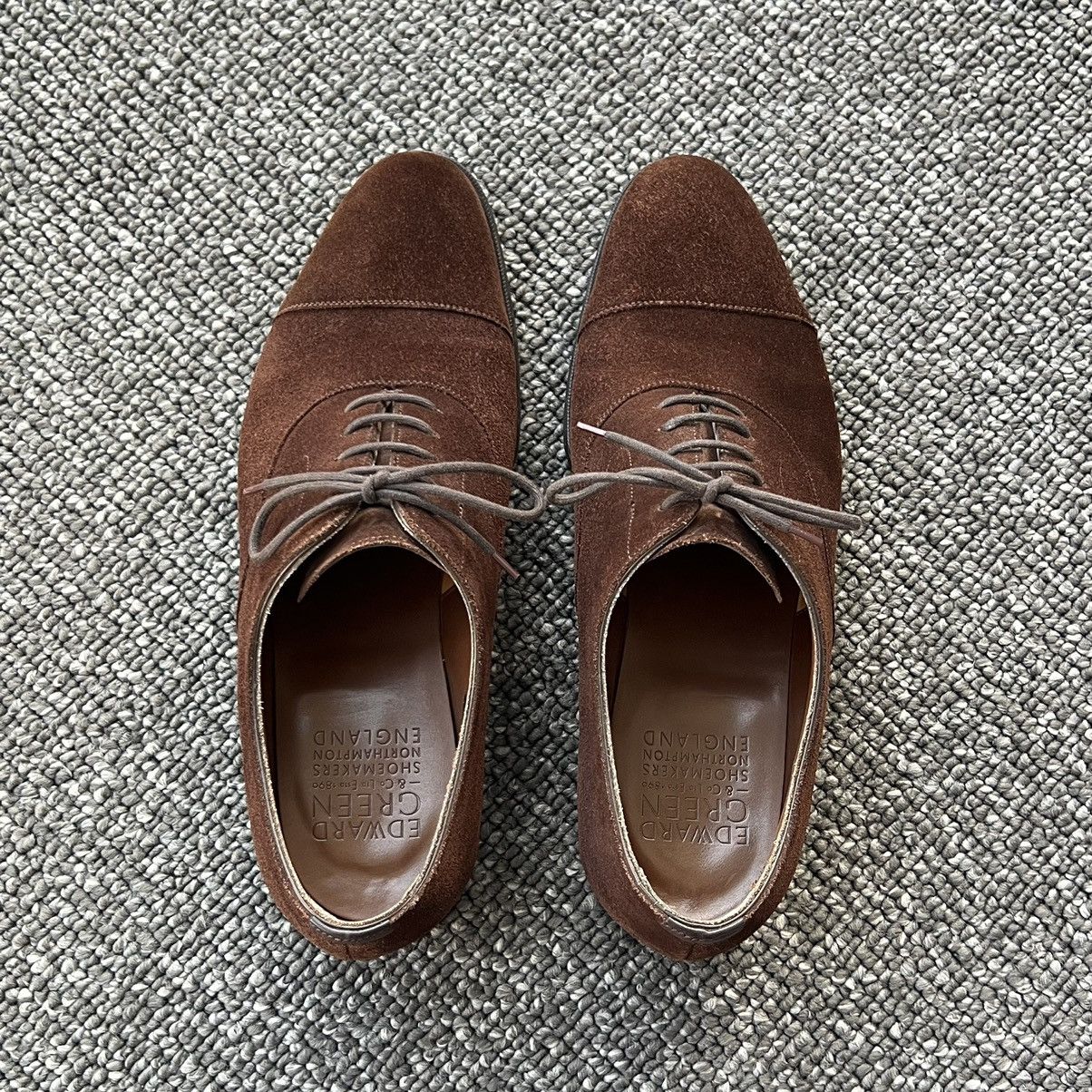 Edward Green Edward Green Chelsea Mink Suede 8/8.5 82E Size US 8.5 / EU 41-42 - 4 Thumbnail