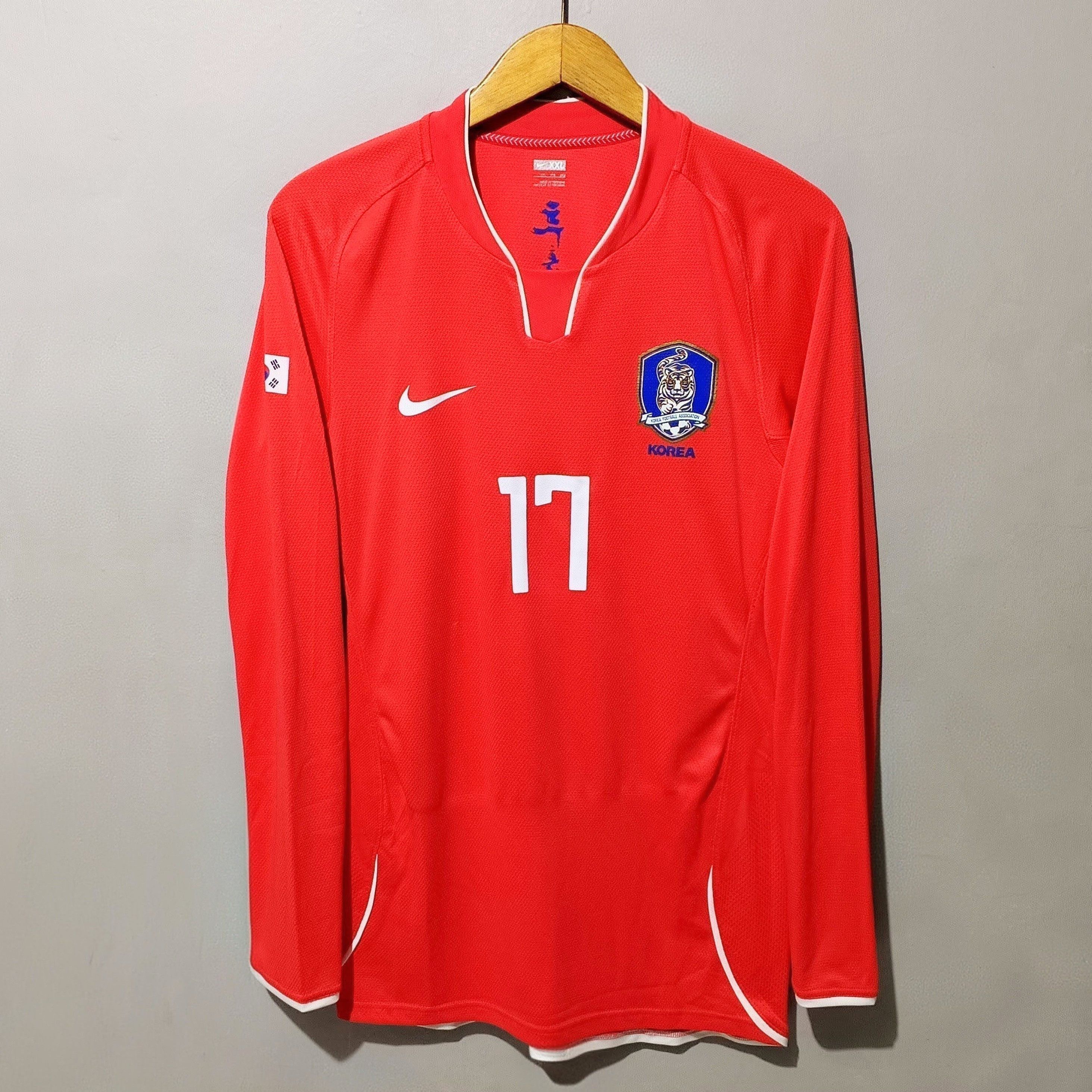 Nike × Vintage Nike x South Korea #21 Ji-Sung Park WC 2002 Home