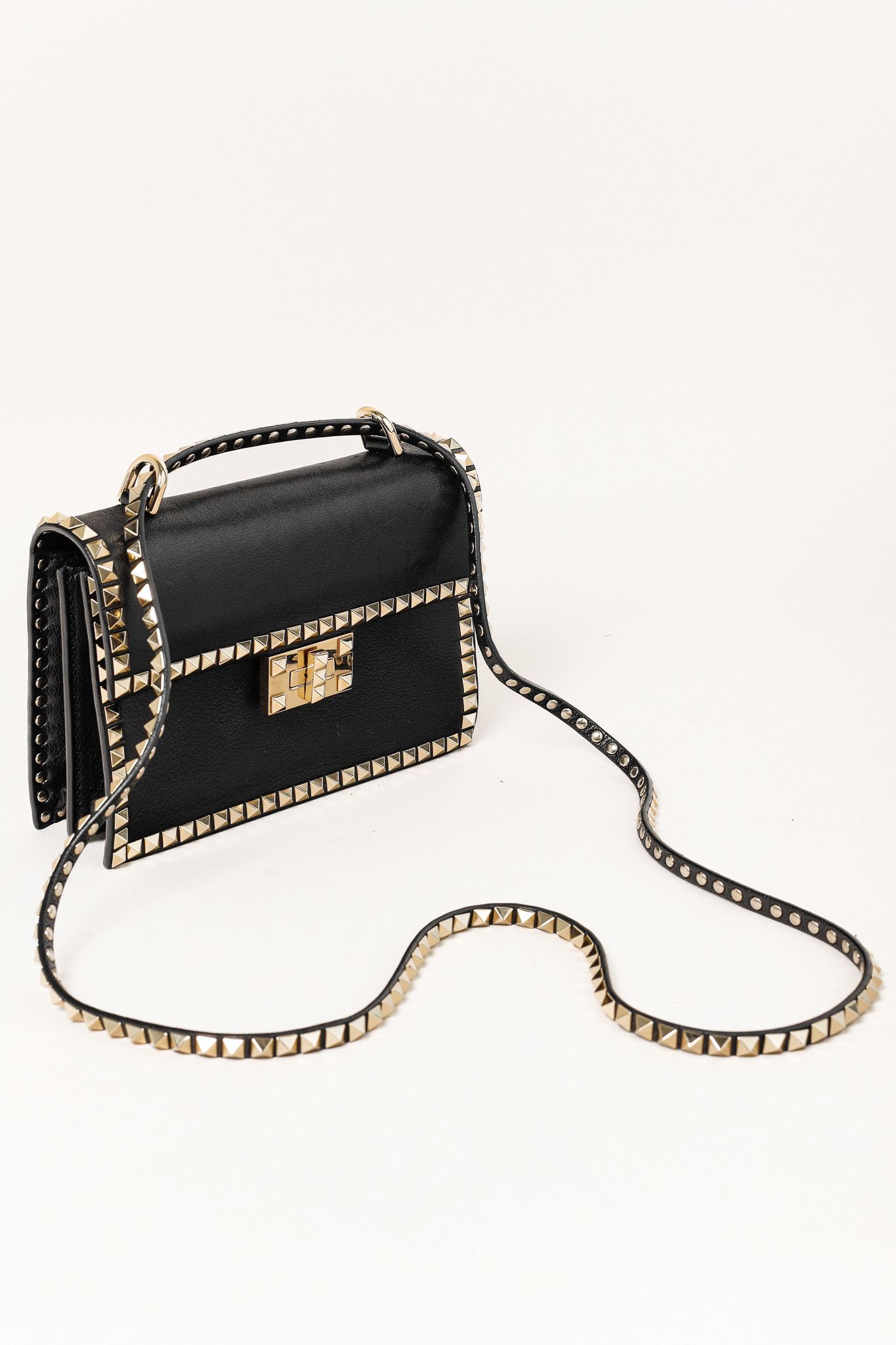 Valentino Valentino Garavani No Limit Nero Rockstud Leather Bag Size ONE SIZE - 6 Thumbnail