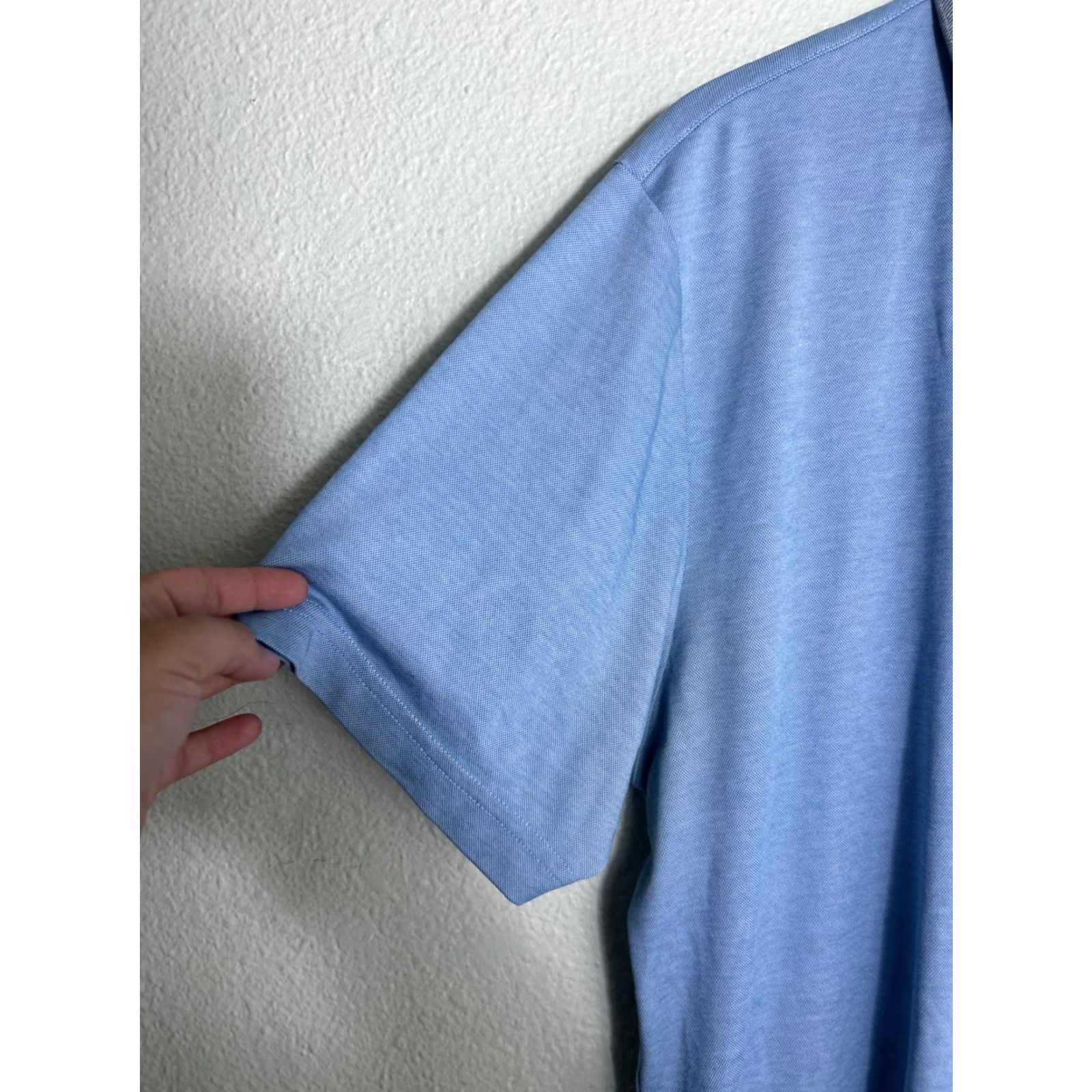 TravisMathew Travis Mathew Polo Shirt Short Sleeve Golf XL Mens Gray Blue Size US XL / EU 56 / 4 - 2 Thumbnail