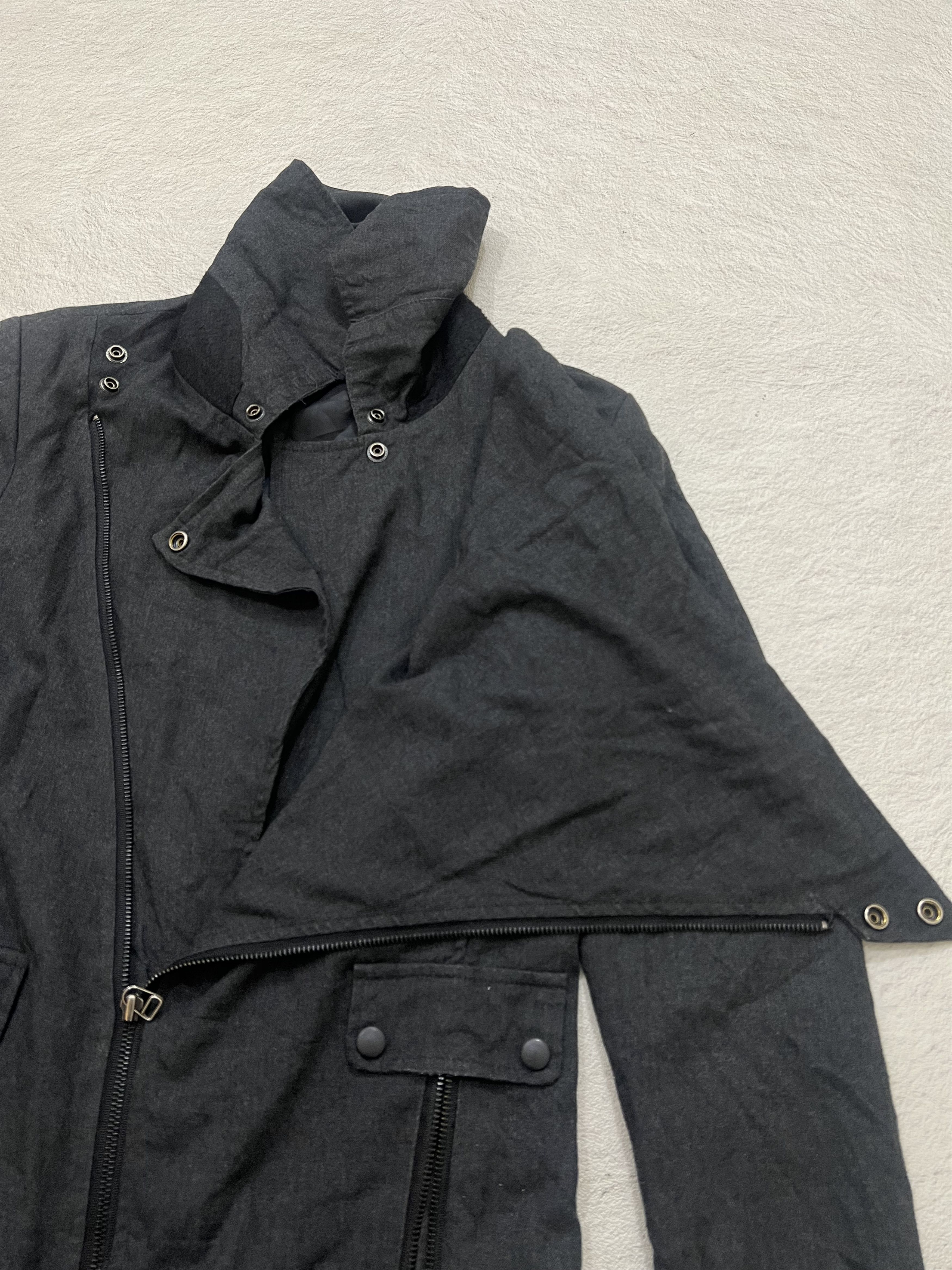 Japanese Brand 2000s Hysteric Y's Asymmetric Wool Vkei y2k Lgb Ifsix Size US M / EU 48-50 / 2 - 4 Thumbnail