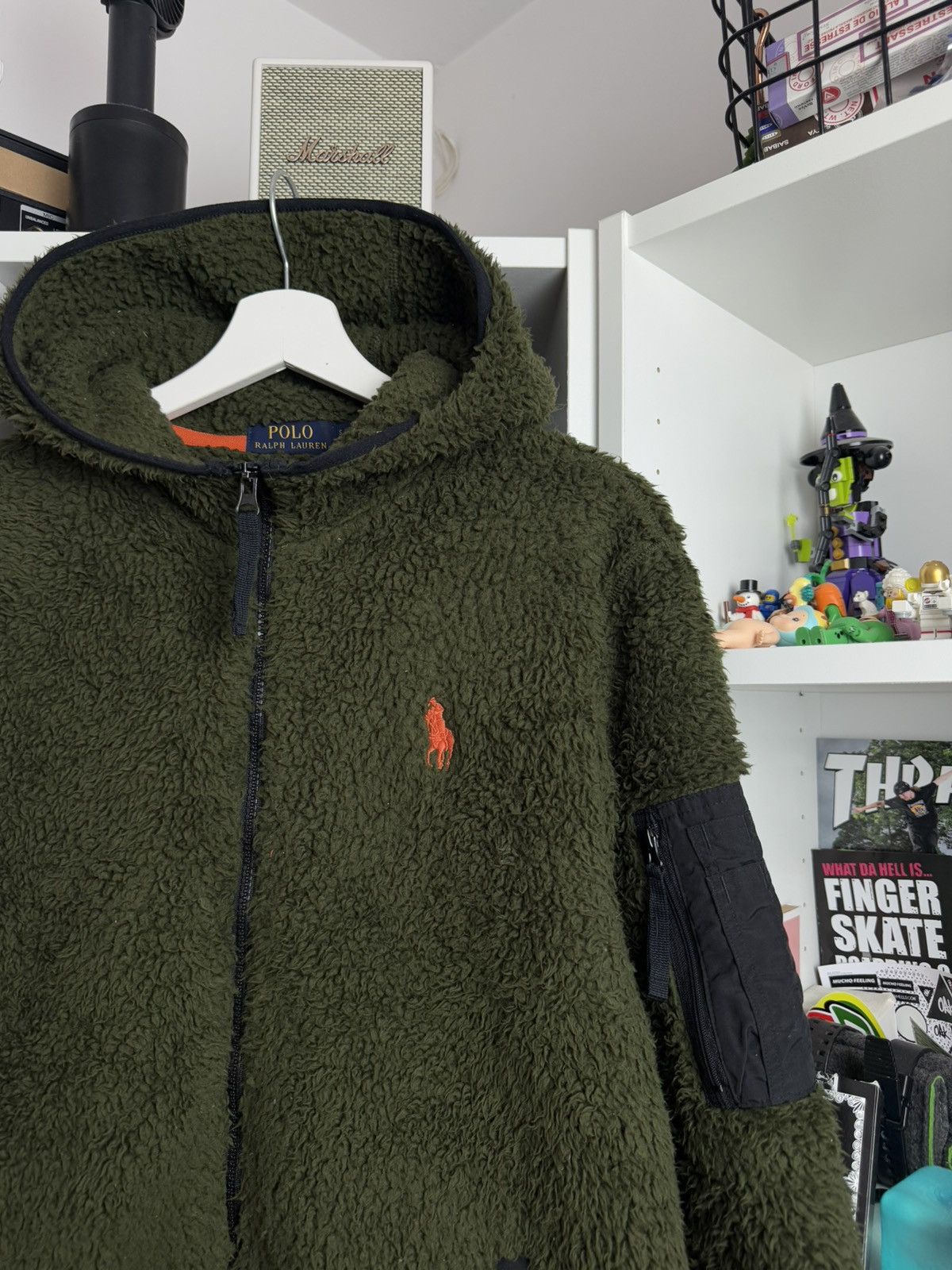 Polo Ralph Lauren × Ralph Lauren Polo Ralph Lauren deep pile teddy fleece zip hoodie S outdoor Size US S / EU 44-46 / 1 - 3 Thumbnail