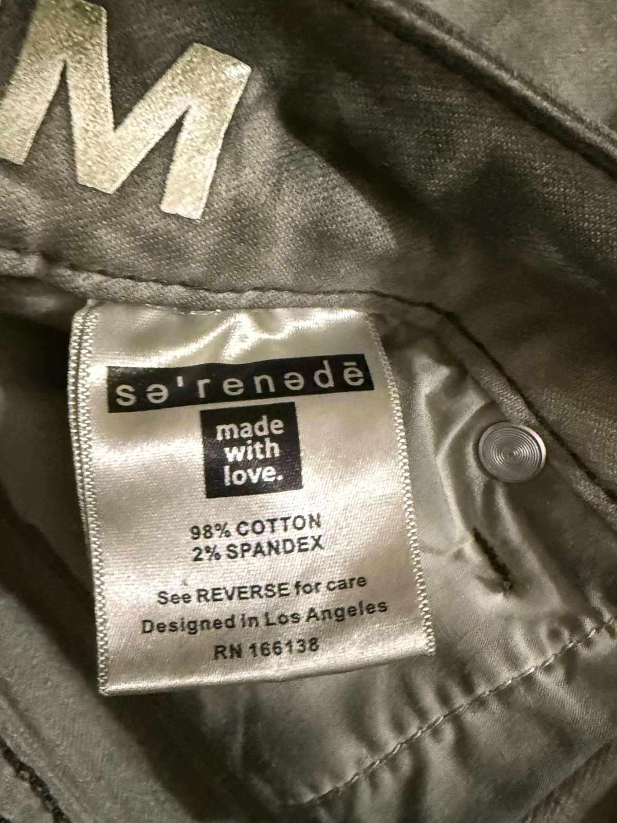 SERENEDE Serenede “olea” cargo skinny pant Size US 34 / EU 50 - 4 Thumbnail