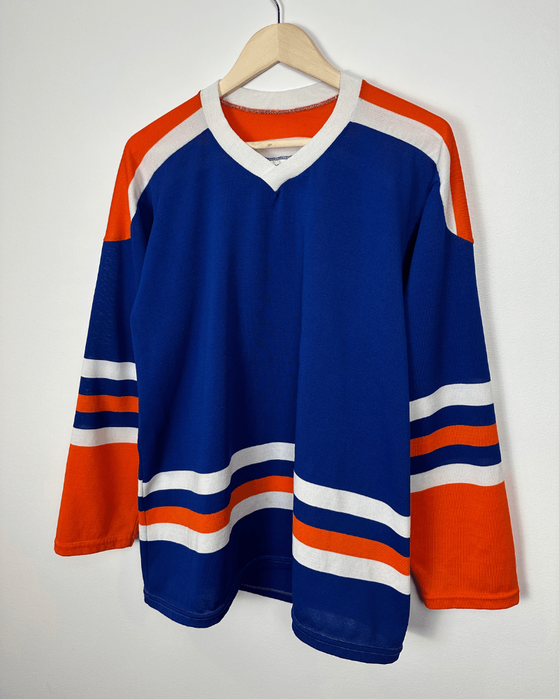 Vintage Vintage 80s Cooper Edmonton Oilers Blank Hockey Jersey - M Size US M / EU 48-50 / 2 - 4 Thumbnail