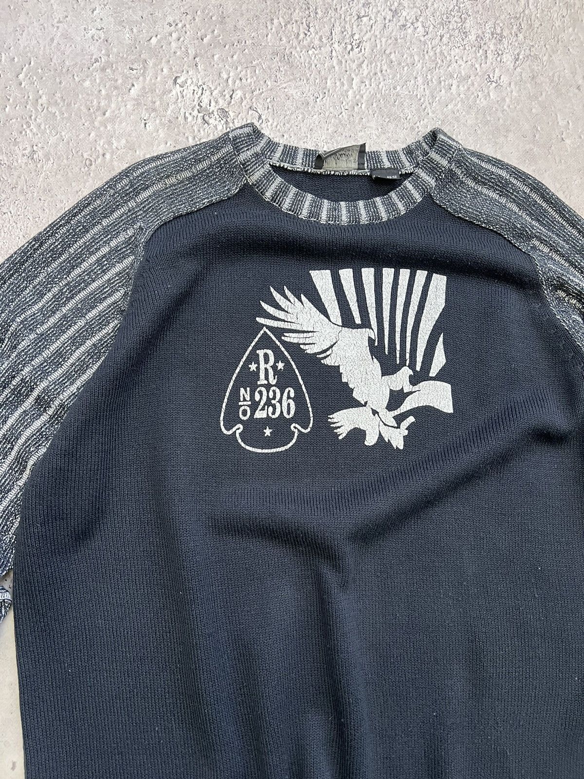 Diesel × Japanese Brand VINTAGE DIESEL Y2K RIPPED DISTRESSED PUNK SWEATER Size US M / EU 48-50 / 2 - 5 Thumbnail