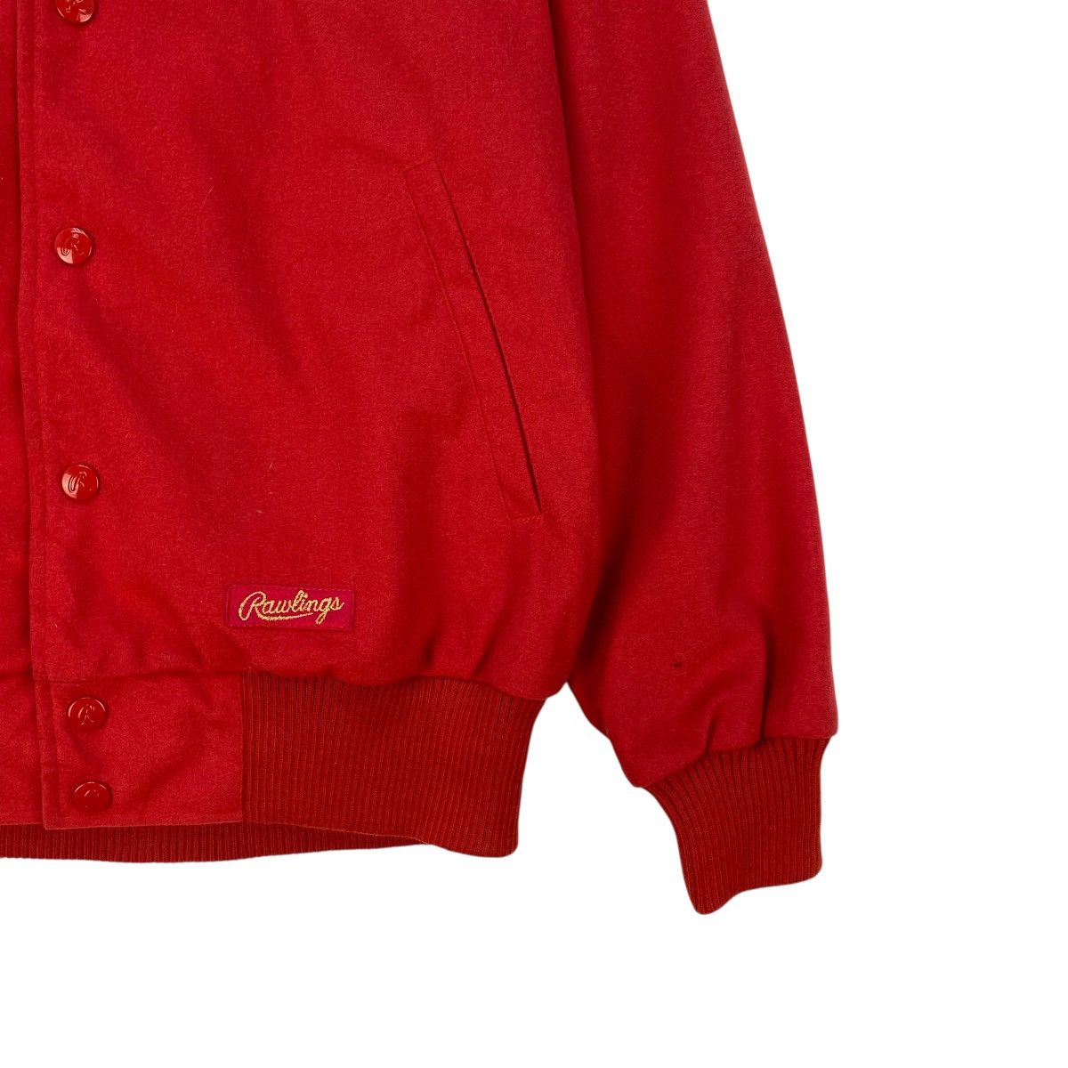 Japanese Brand 💥Vintage Rawling Baseball Bomber Jacket Size US M / EU 48-50 / 2 - 5 Thumbnail