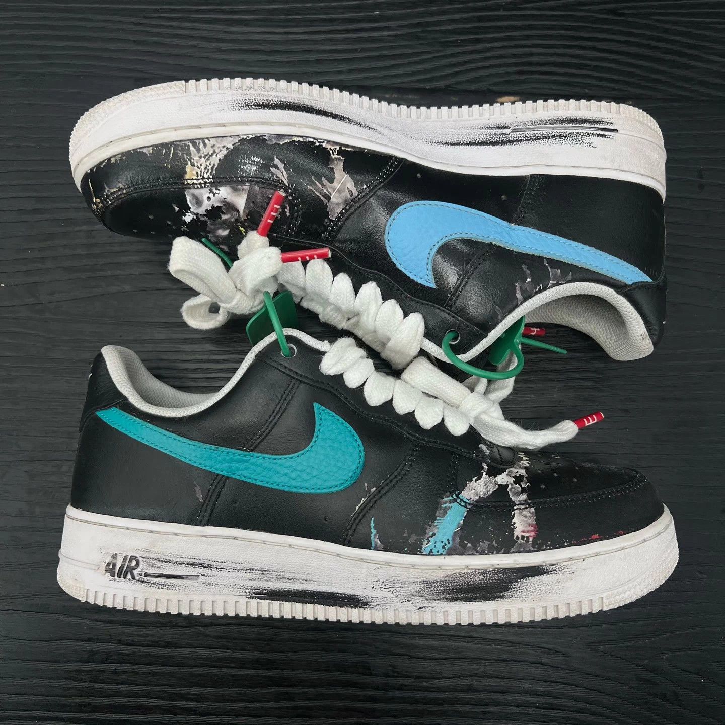 Nike G-Dragon x Nike Air Force 1 White/Blue/Pink 43 New Size US 10 / EU 43 - 2 Thumbnail