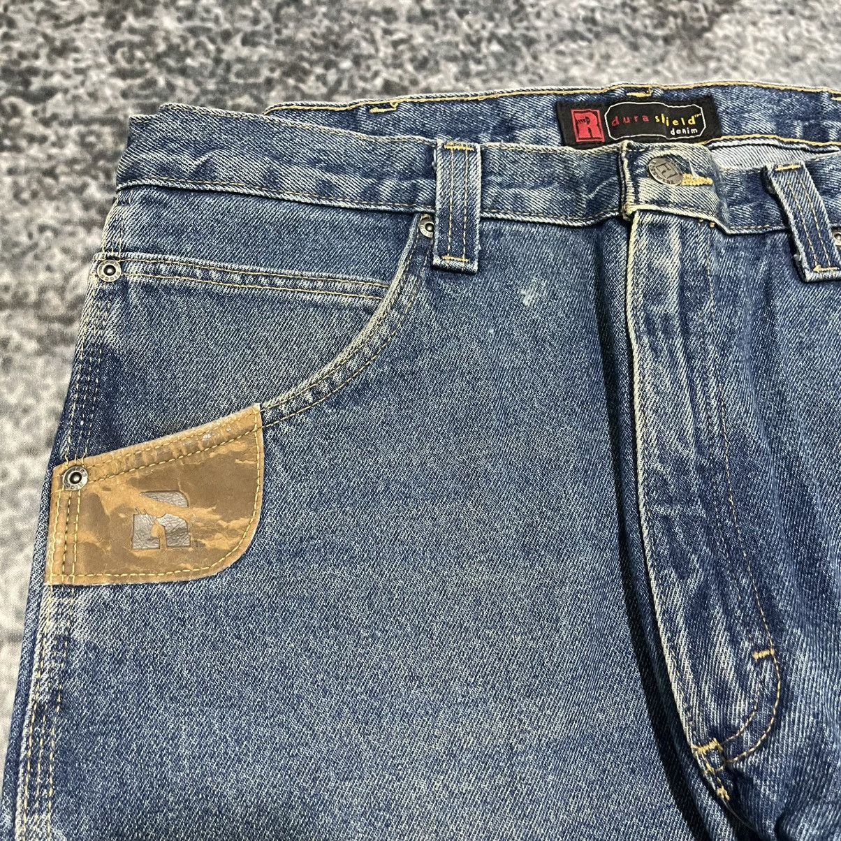 Wrangler VINTAGE WRANGLER BAGGY LOOSE FIT CARPENTER WORKWEAR JEANS Size US 36 / EU 52 - 8 Thumbnail