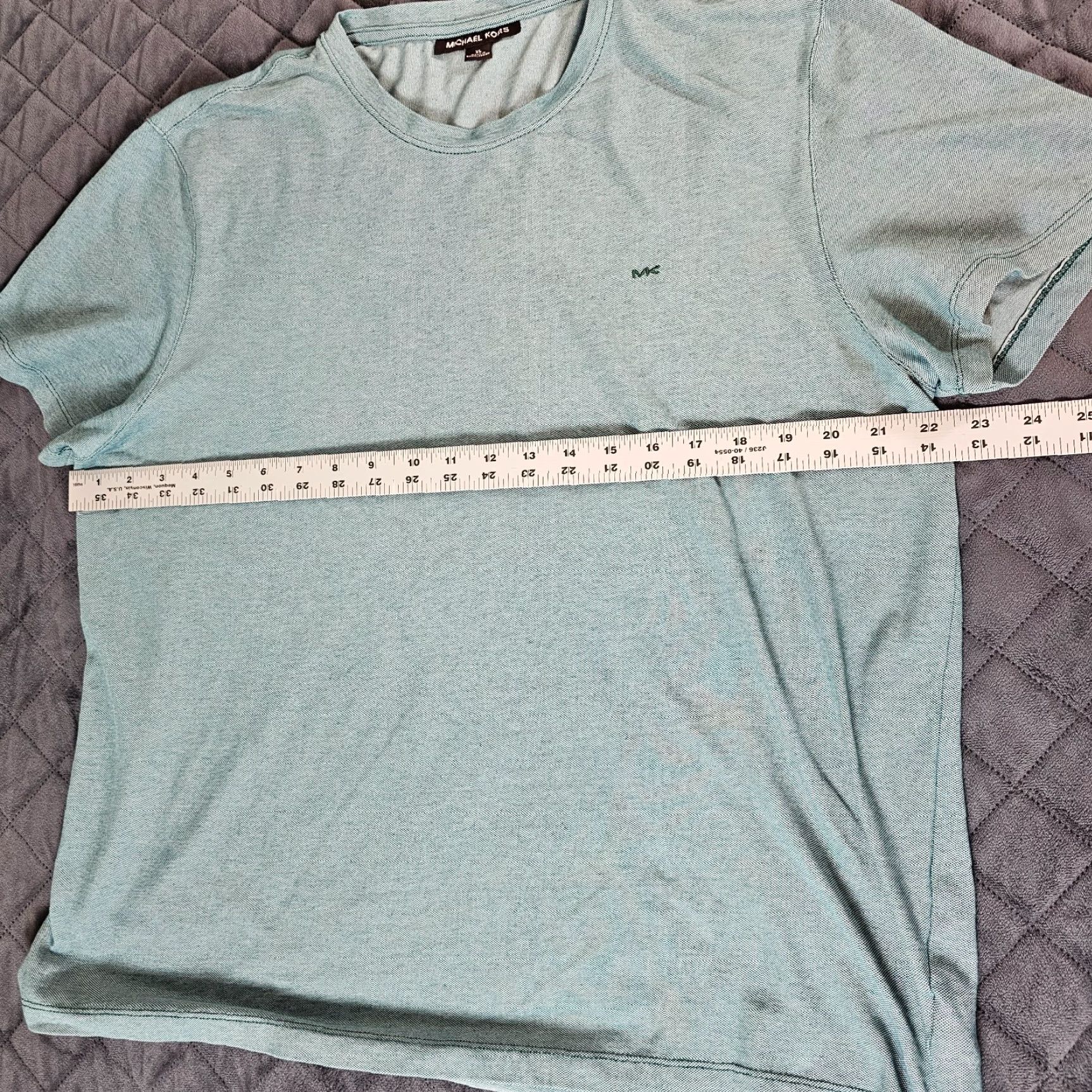 Michael Kors Michael Kors Men's T-Shirt Green XL Short Sleeve Crew Neck Casual Outdoor Size US XL / EU 56 / 4 - 5 Thumbnail