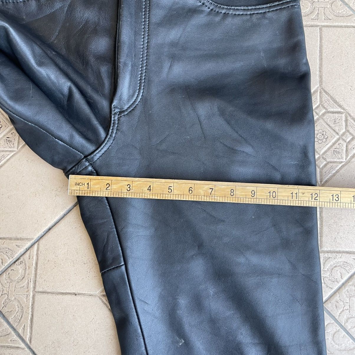 Japanese Brand Leather Pants Size 34 Size US 34 / EU 50 - 20 Thumbnail