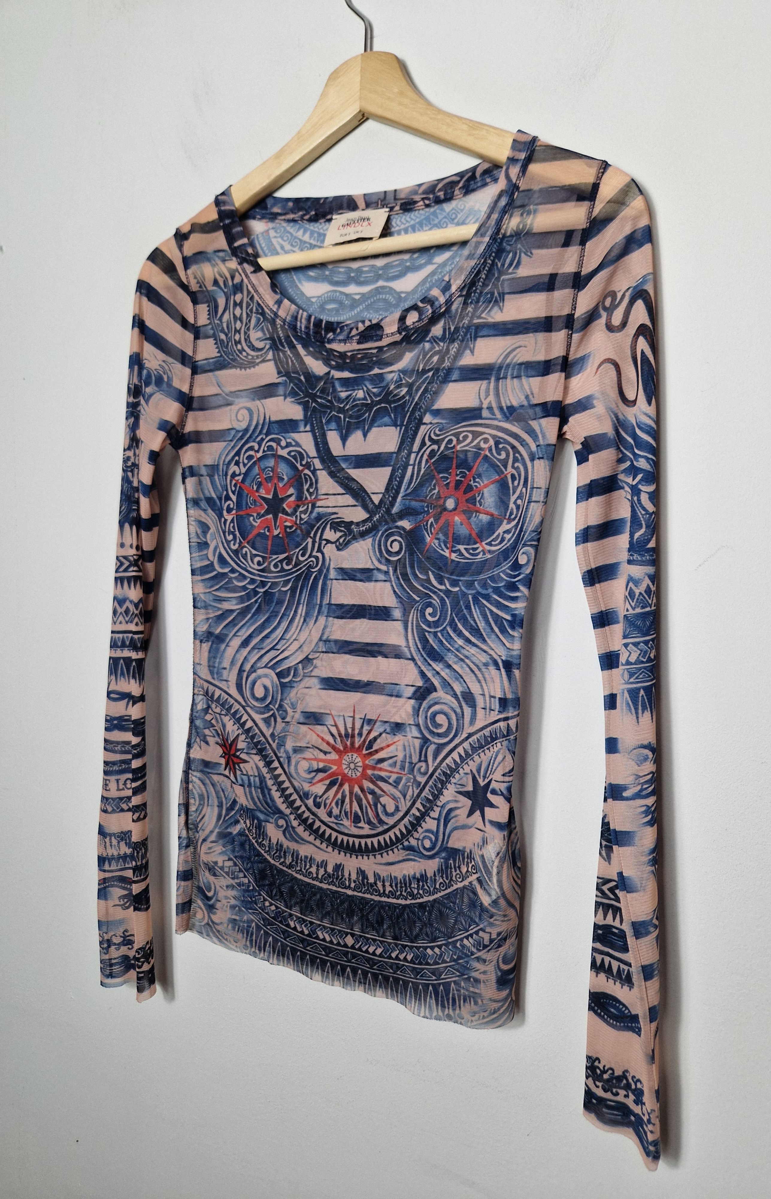 Jean Paul Gaultier Jean Paul Gaultier vintage mesh top Size US S / EU 44-46 / 1 - 5 Thumbnail