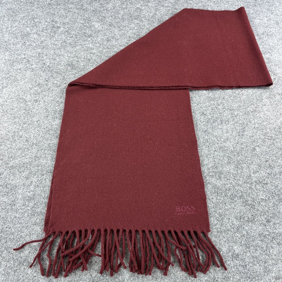 Hugo Boss × Vintage Hugo Boss Scarf / Muffler / Neckwear T1444 Size ONE SIZE - 3 Thumbnail