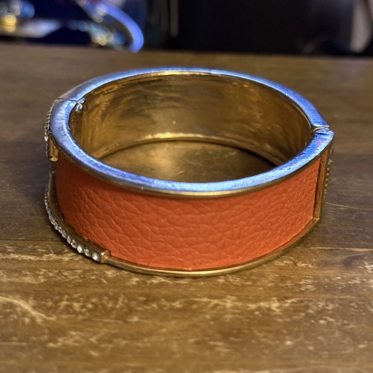 Other Orange and rhinestone bangle bracelet set Size ONE SIZE - 9 Thumbnail