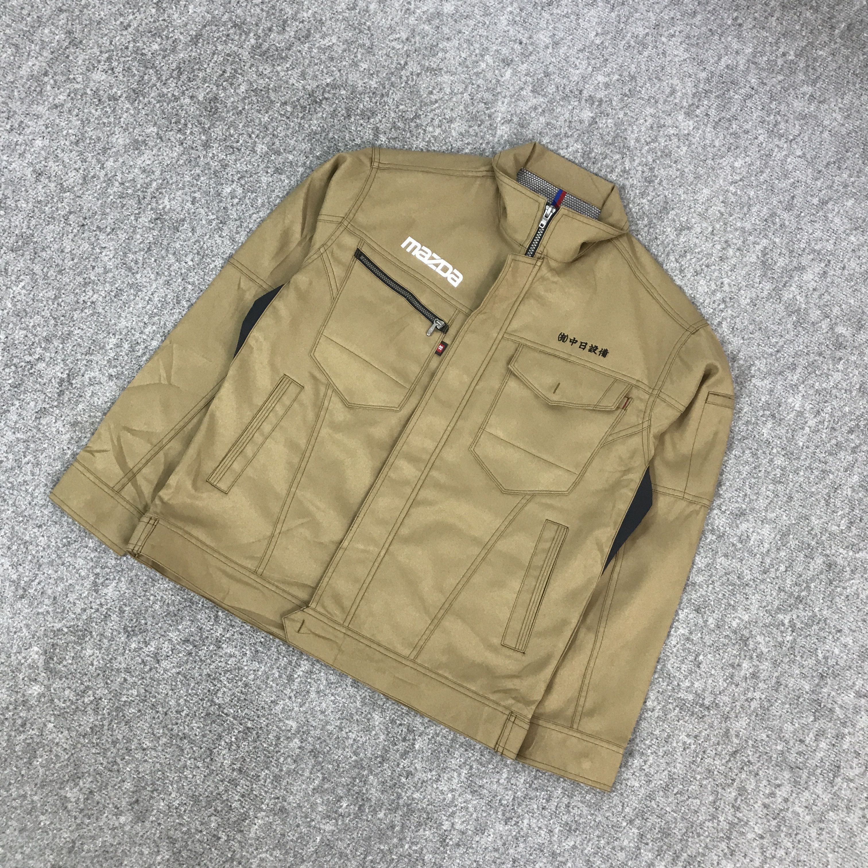 Sports Specialties MAZDA RACING BROWN UNIFORM CUSTOM JAPAN JACKET Size US L / EU 52-54 / 3 - 5 Thumbnail