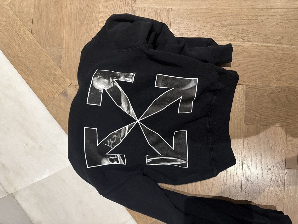 Off-White Off-white hoodie with logo on back Size US XS / EU 42 / 0 - 2 Thumbnail