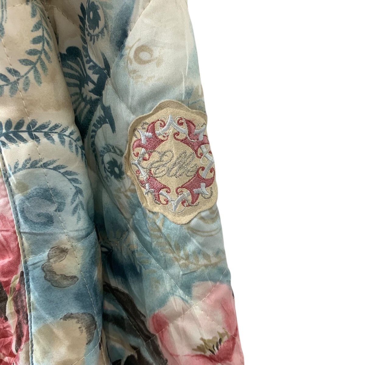 Ellesse Vintage ELBE ELLESSE Over Print Floral Ski Puffer Jacket Size M / US 6-8 / IT 42-44 - 8 Thumbnail