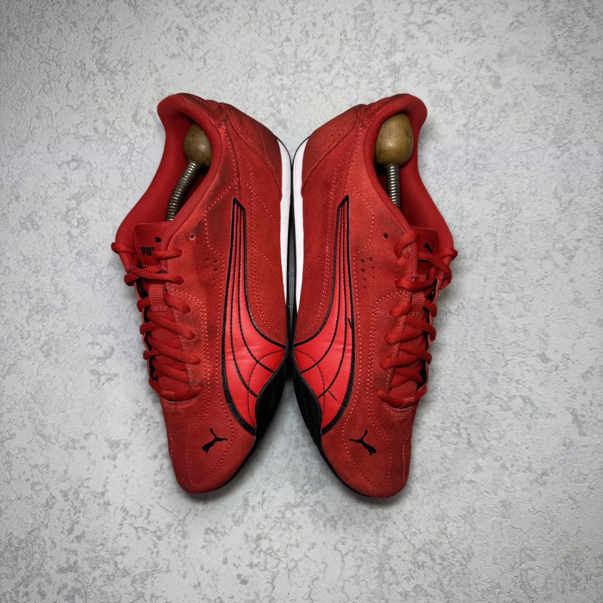 Puma Vintage Y2K Red Puma Catch Speedcat Size 41 Size US 7.5 / EU 40-41 - 9 Thumbnail
