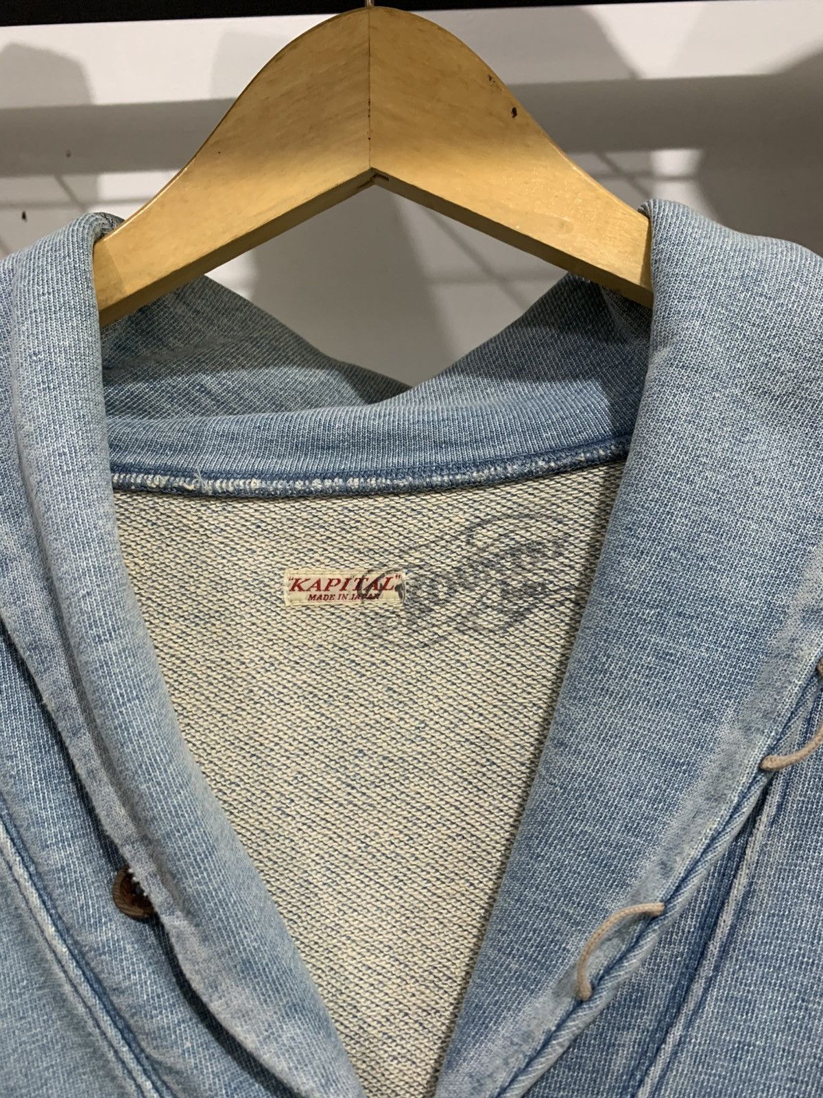Kapital Kountry Kapital Kountry Indigo Faded Blue Cardigan Size US M / EU 48-50 / 2 - 2 Thumbnail