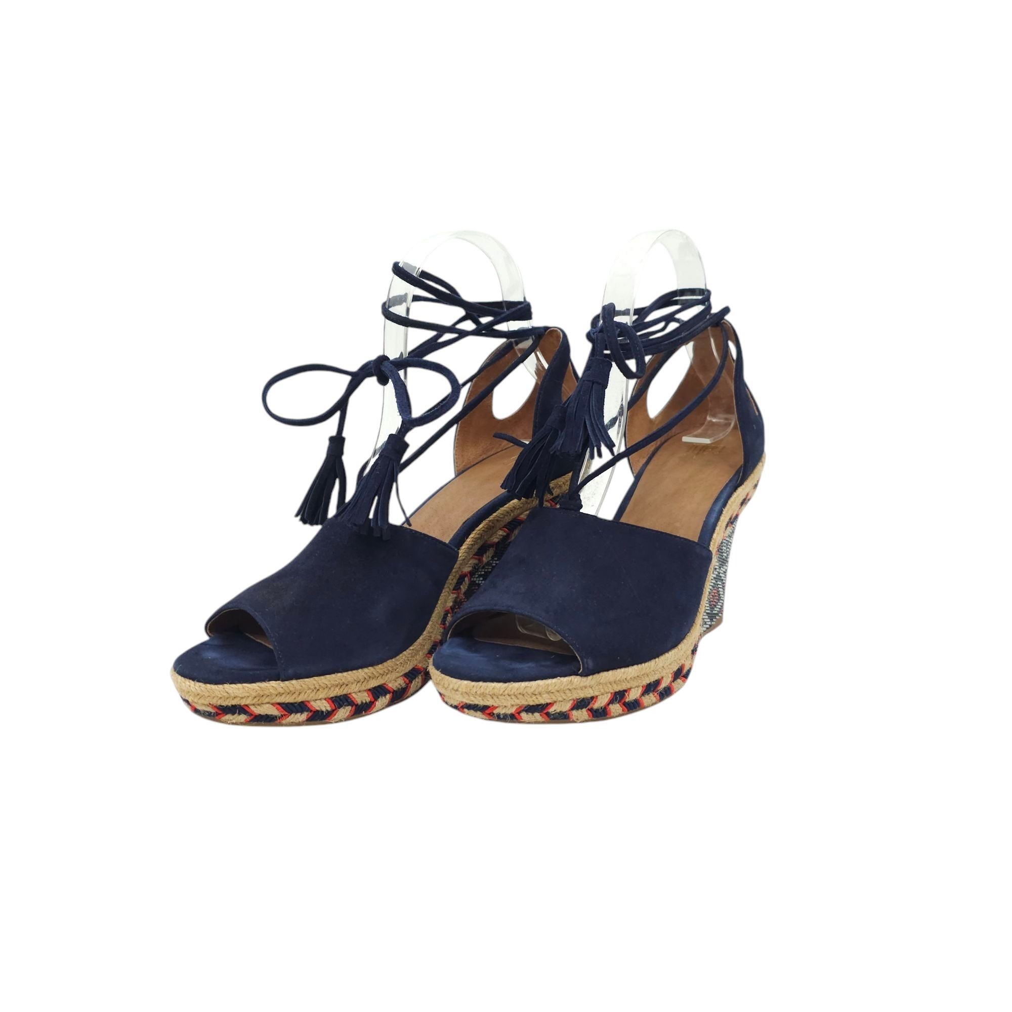 Other Cabi Isla Espadrille Wedge Sandals Womens 8 M Ankle Wrap Size US 8 / IT 38 - 10 Thumbnail