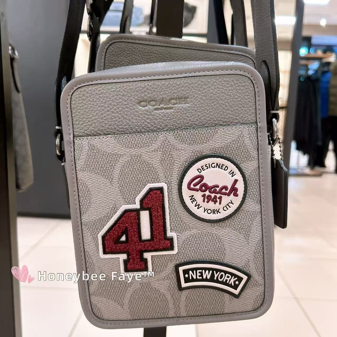Coach Sullivan Crossbody Bag In Maxi Signature Canvas With Patches Size ONE SIZE - 3 Thumbnail
