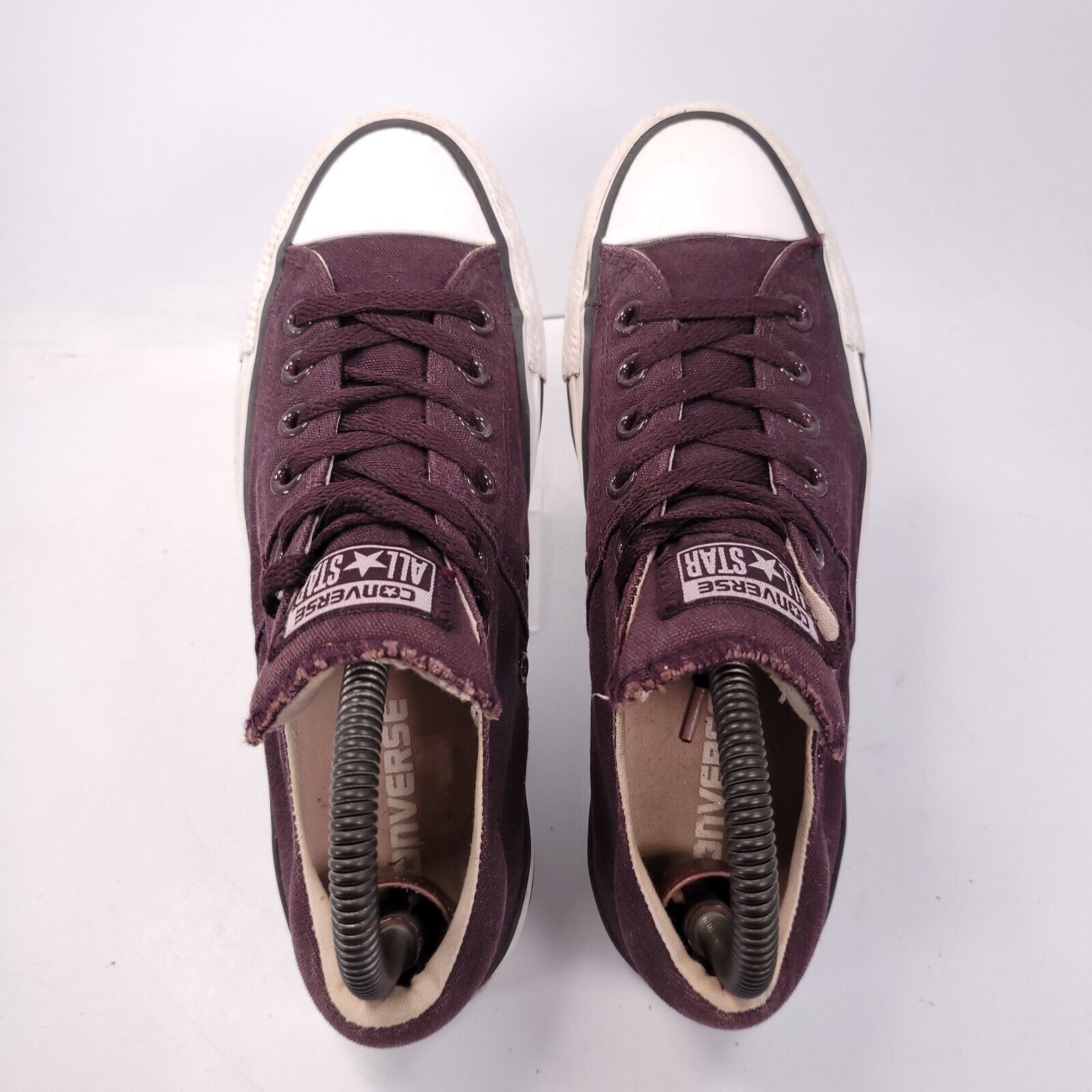 Converse Converse All Star Sneaker Shoe Women Size 7 551521F Burgundy Size US 7 / IT 37 - 4 Thumbnail