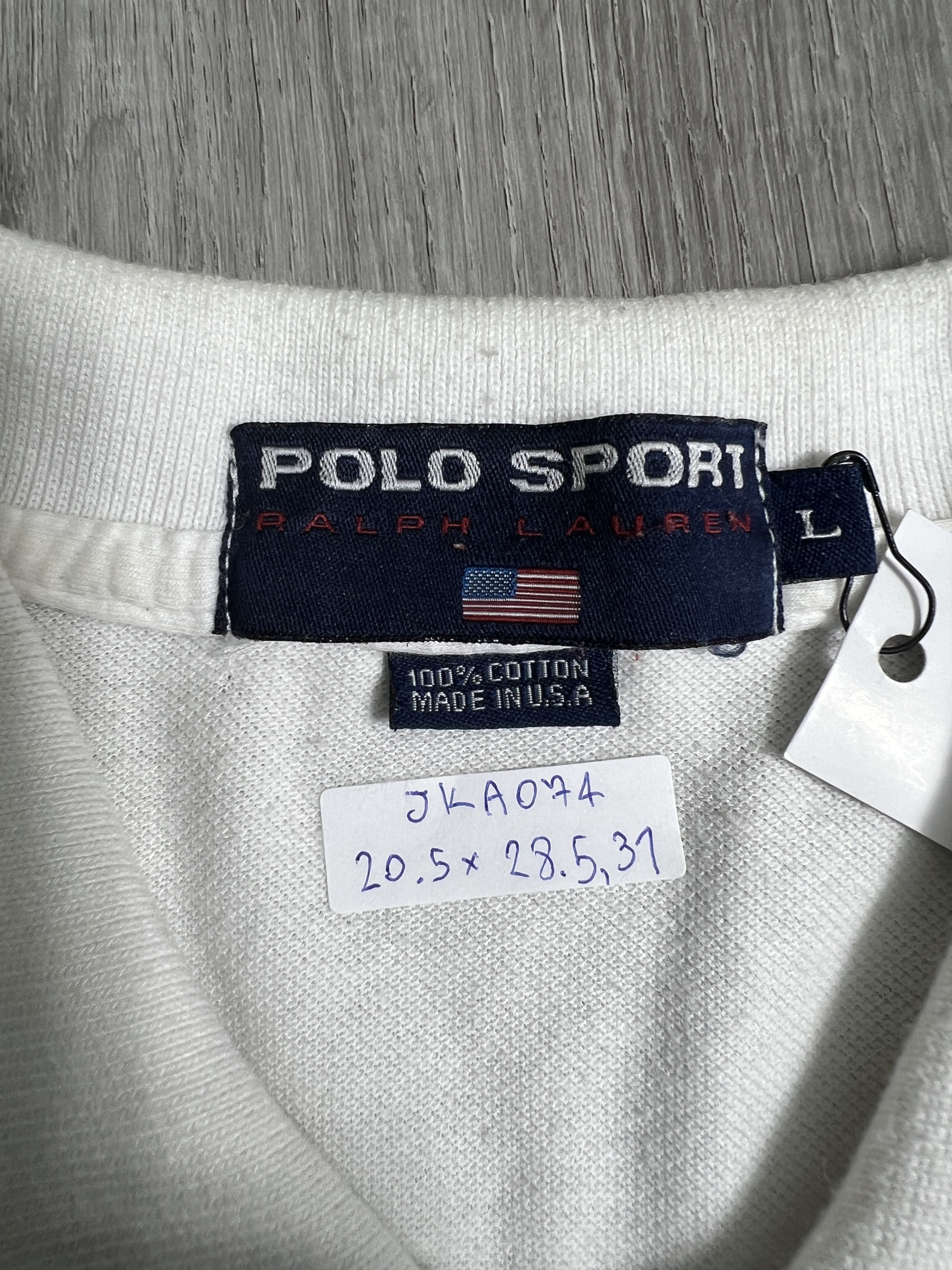 Polo Ralph Lauren Vintage Polo Sport Ralph Lauren Polo (L) JKA074 Size US L / EU 52-54 / 3 - 3 Thumbnail
