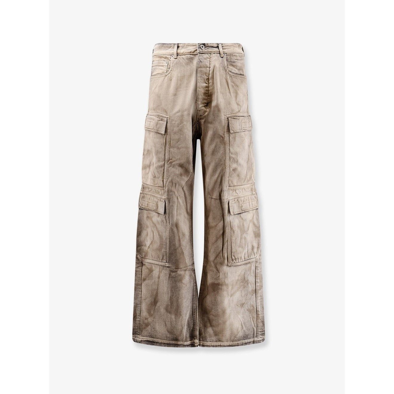 RICK OWENS Temple Beige Cargo Pants New & Authentic (Men's s