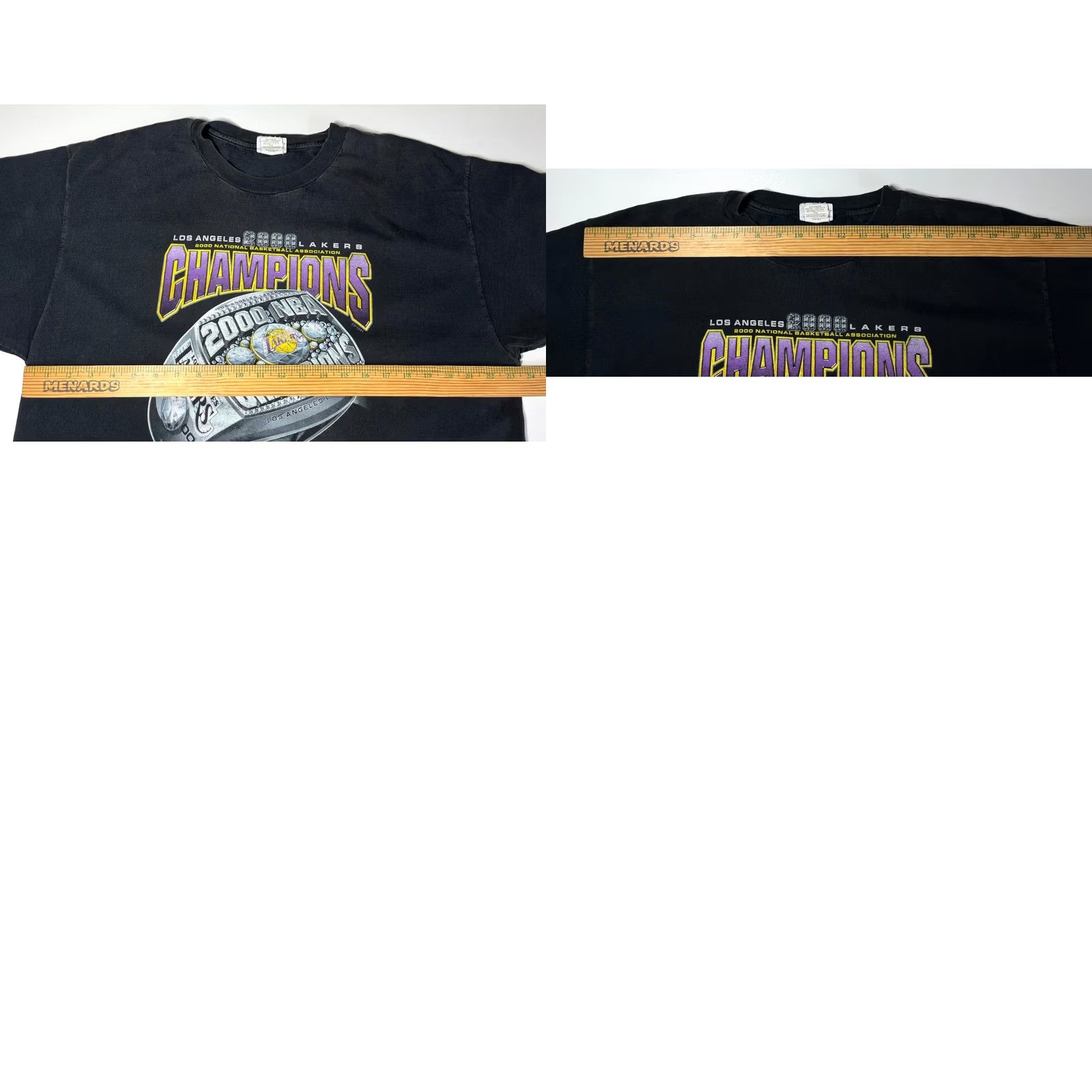 Champion Men's Vintage Champion LA Lakers 2000 NBA Champions T-Shirt Sz XL Size US XL / EU 56 / 4 - 9 Thumbnail