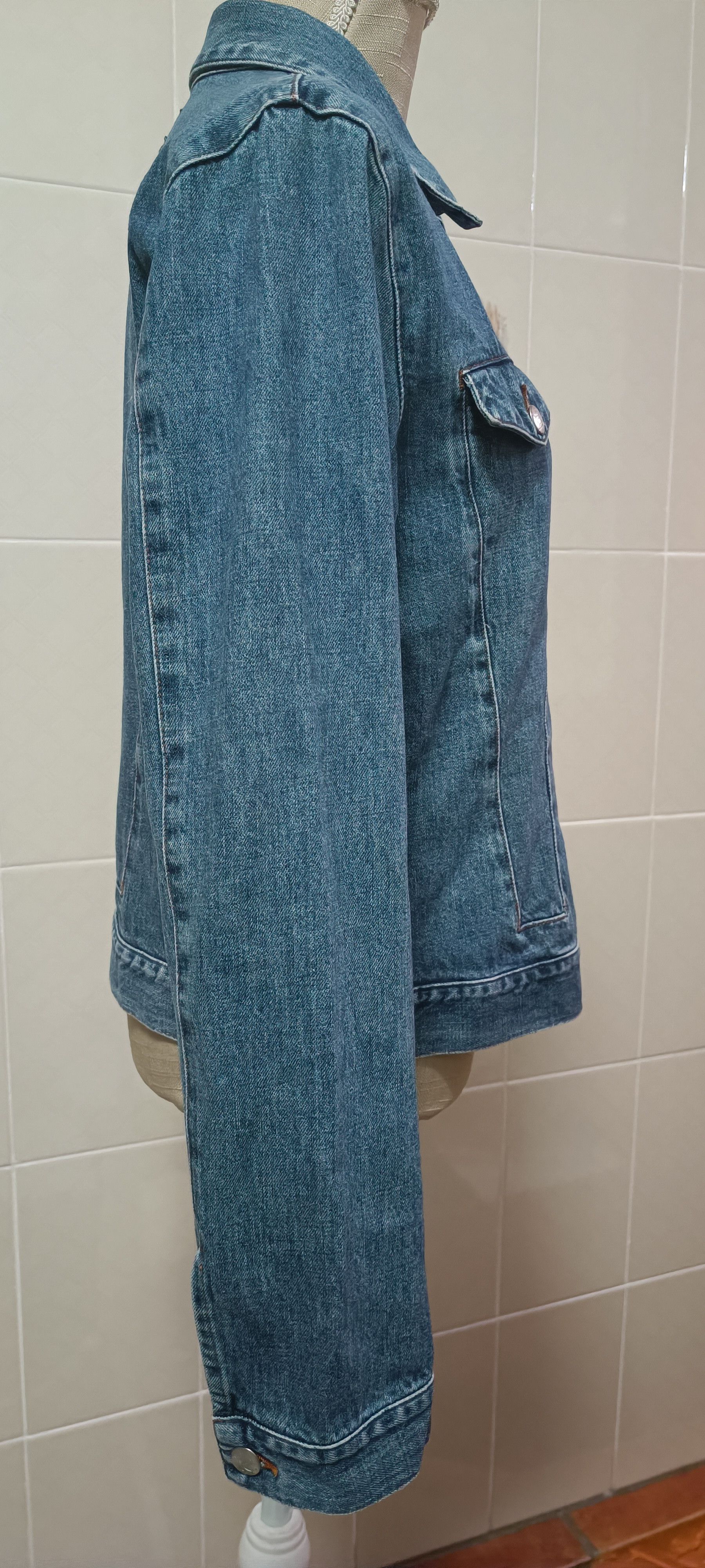 Jean Paul Gaultier 90's - JPG Jeans denim jacket Size L / US 10 / IT 46 - 4 Thumbnail