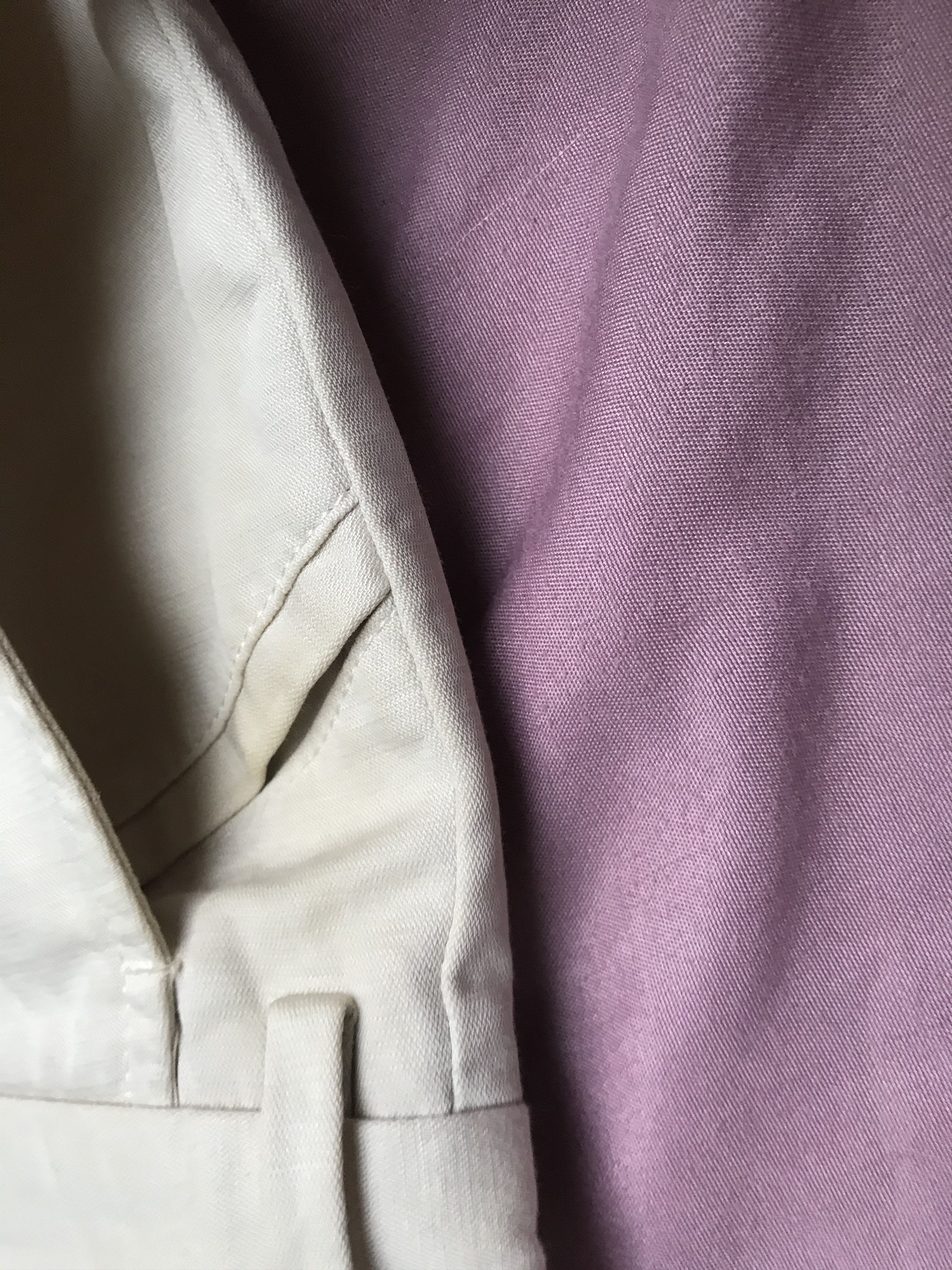 Loro Piana LORO PIANA LINEN COTTON BLEND CREAM CHINO TROUSERS Size US 34 / EU 50 - 6 Thumbnail