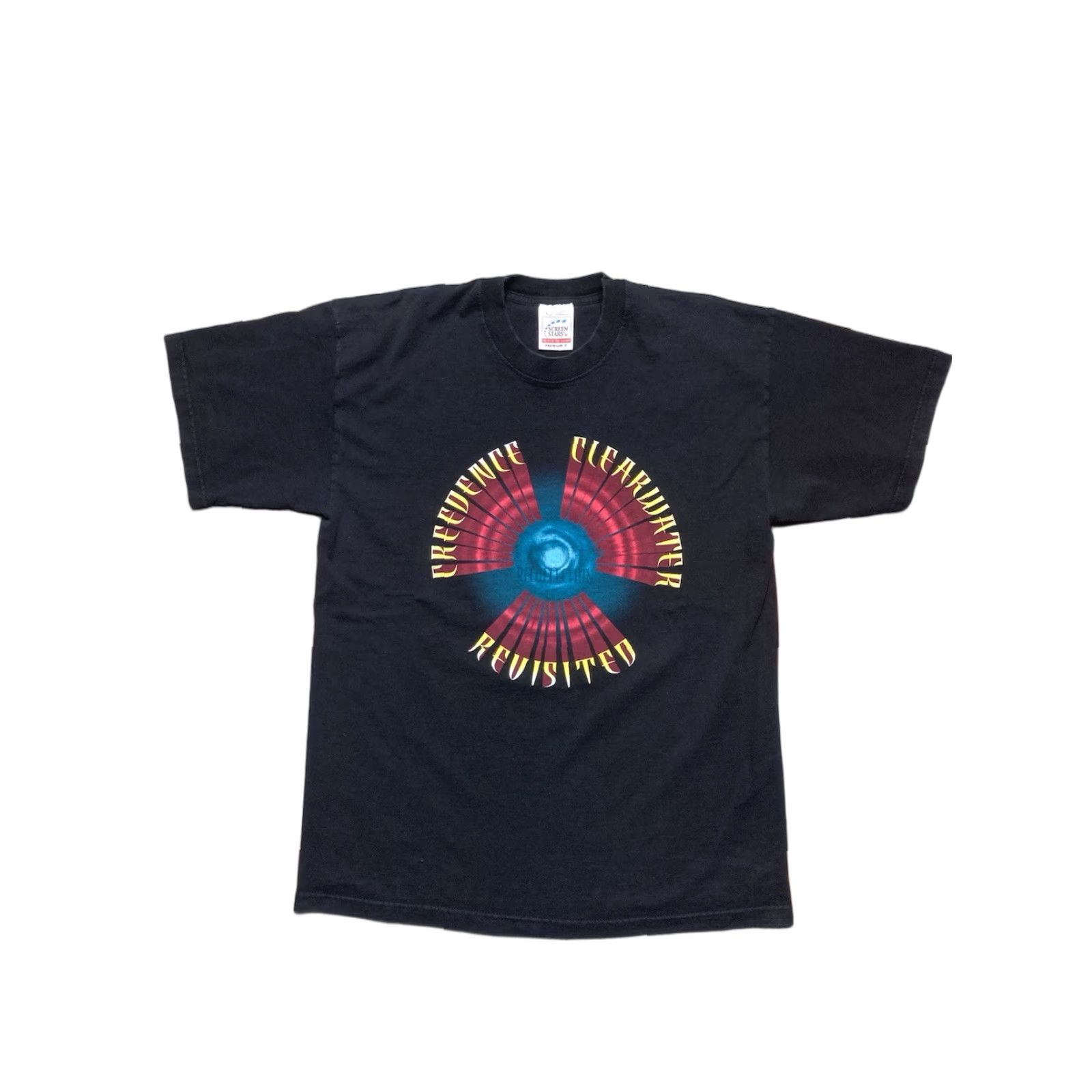 Vintage VINTAGE Screen Stars Credence Clearwater Revival T Shirt Large Black Mens Band Size US L / EU 52-54 / 3 - 1 Thumbnail