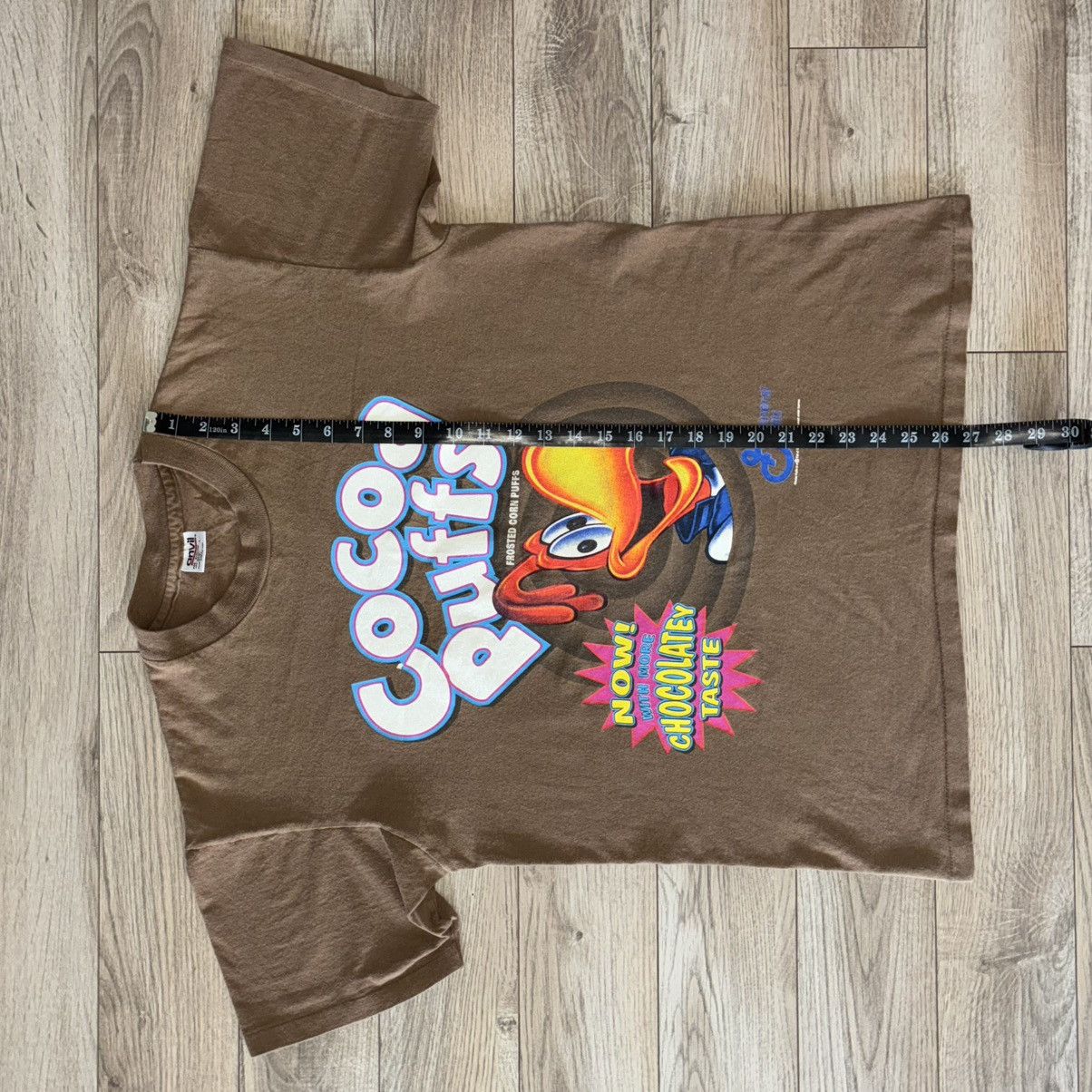 Anvil 90s Cocoa Puffs General Mills cereal promo tee shirt Size US L / EU 52-54 / 3 - 7 Thumbnail