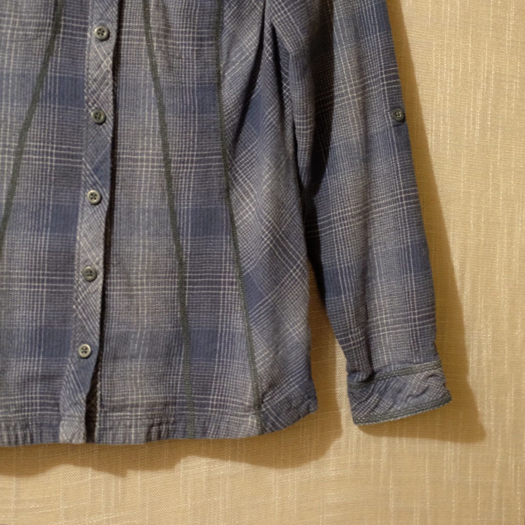Vintage Columbia Flannel Button Up Blue Plaid Pockets 100% Cotton Women's S XS? Size S / US 4 / IT 40 - 4 Thumbnail