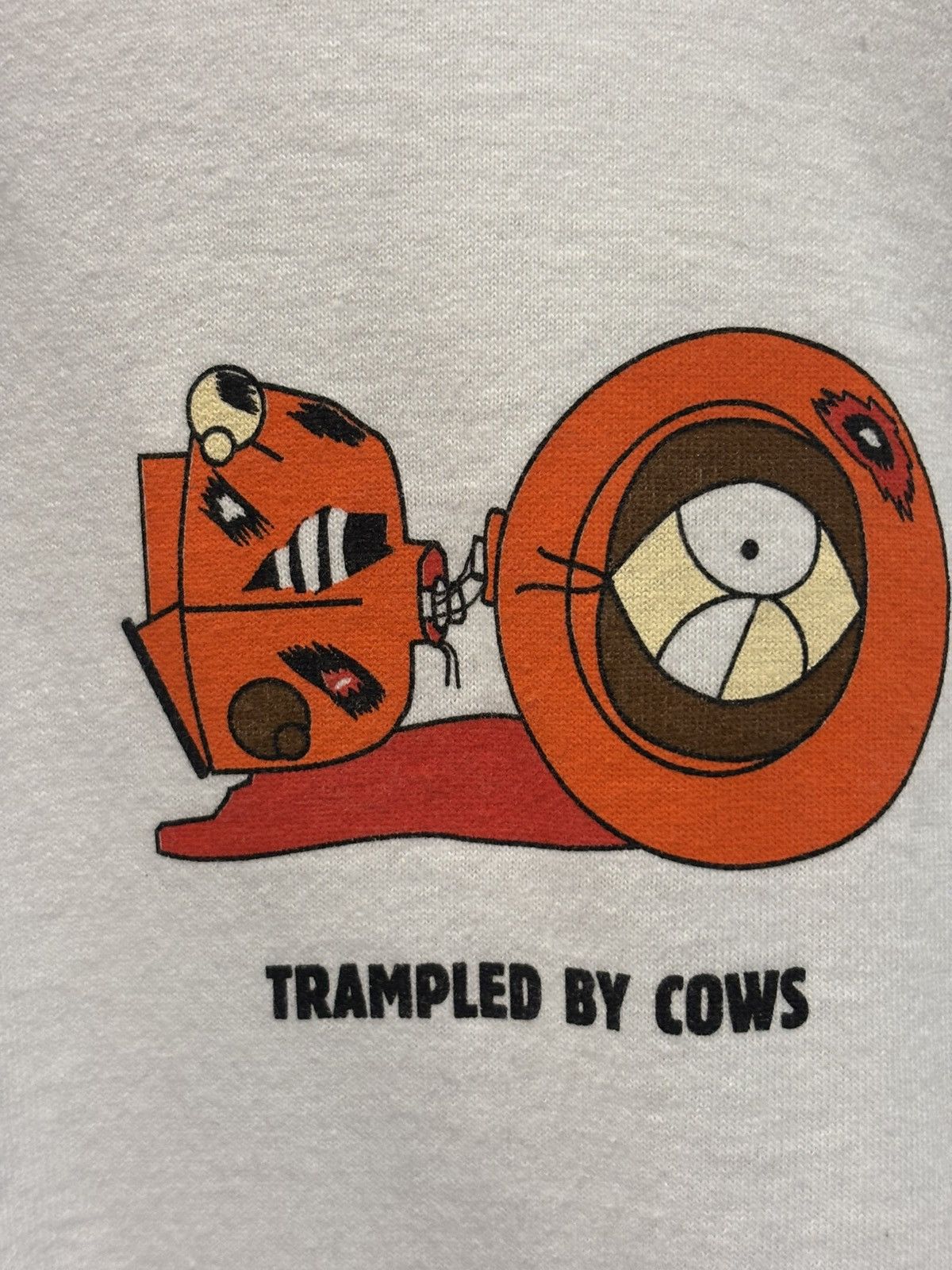 Gildan 1998 Vtg. South Park THE MANY DEATHS OF KENNY White Shirt XL Size US XL / EU 56 / 4 - 4 Thumbnail